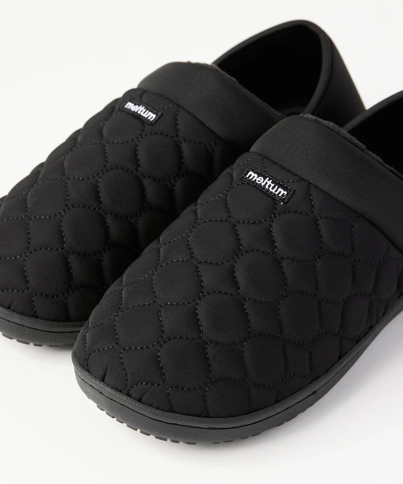QUILT MOC SHOES / キルティング モックシューズ / ブラック / MTM-SS-0241-24-C