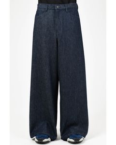 Soft Denim Baggy Pants