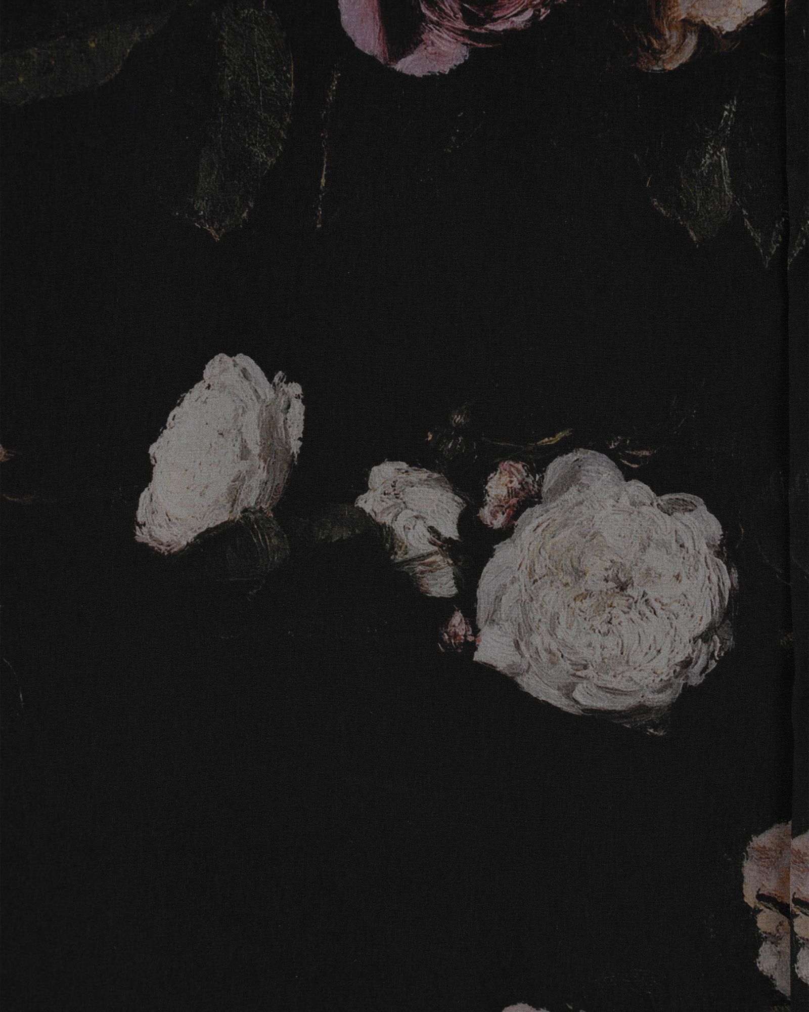 Paint Flower Short Sleeve Open Collar Shirt / 半袖シャツ / 総柄 / ボックスシルエット / メンズ