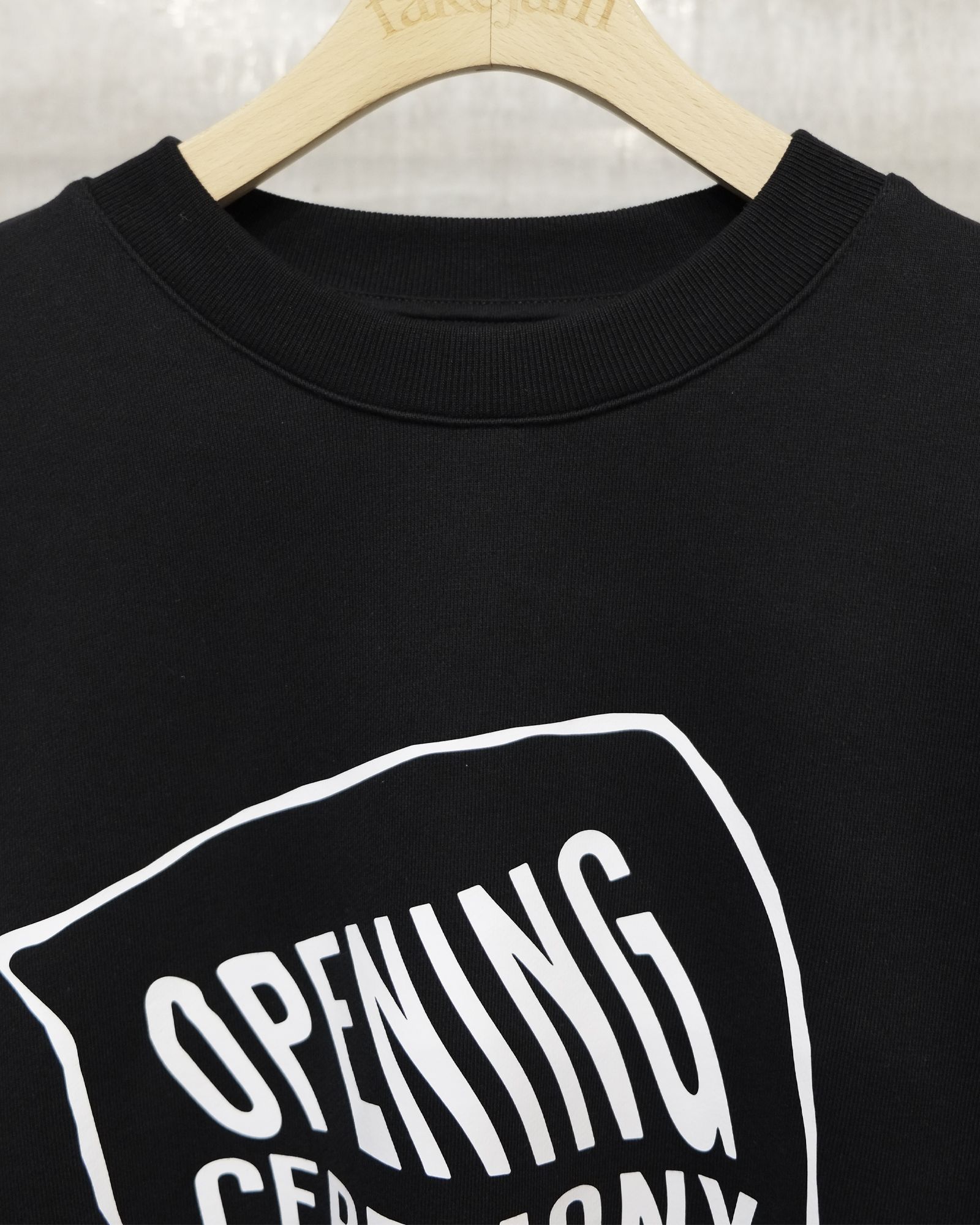 Warped Logo Regular Crewneck
