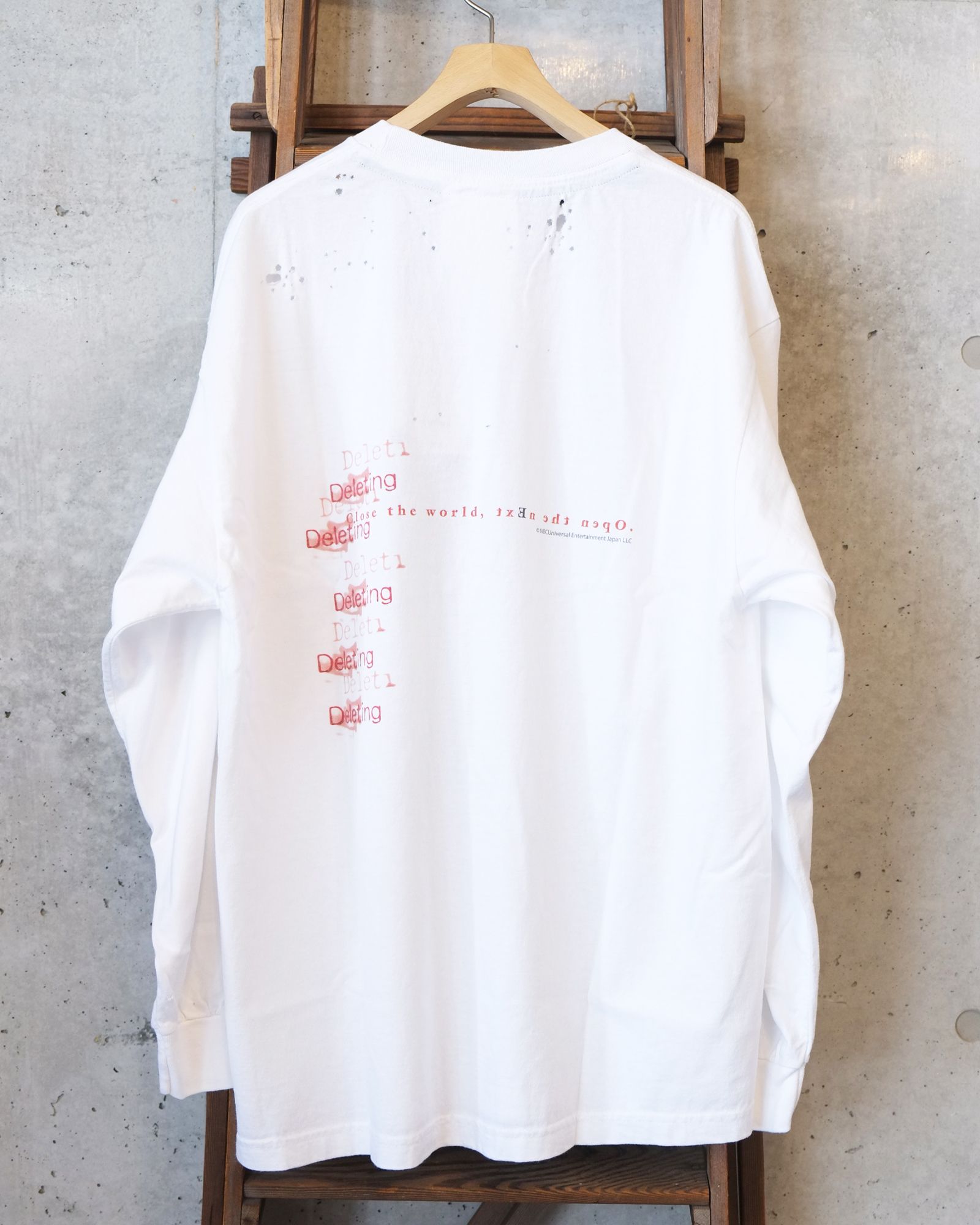 SEV vs Layer L/S TEE / ロングスリーブ Tシャツ / ホワイト / CT-SV-NRA-1010