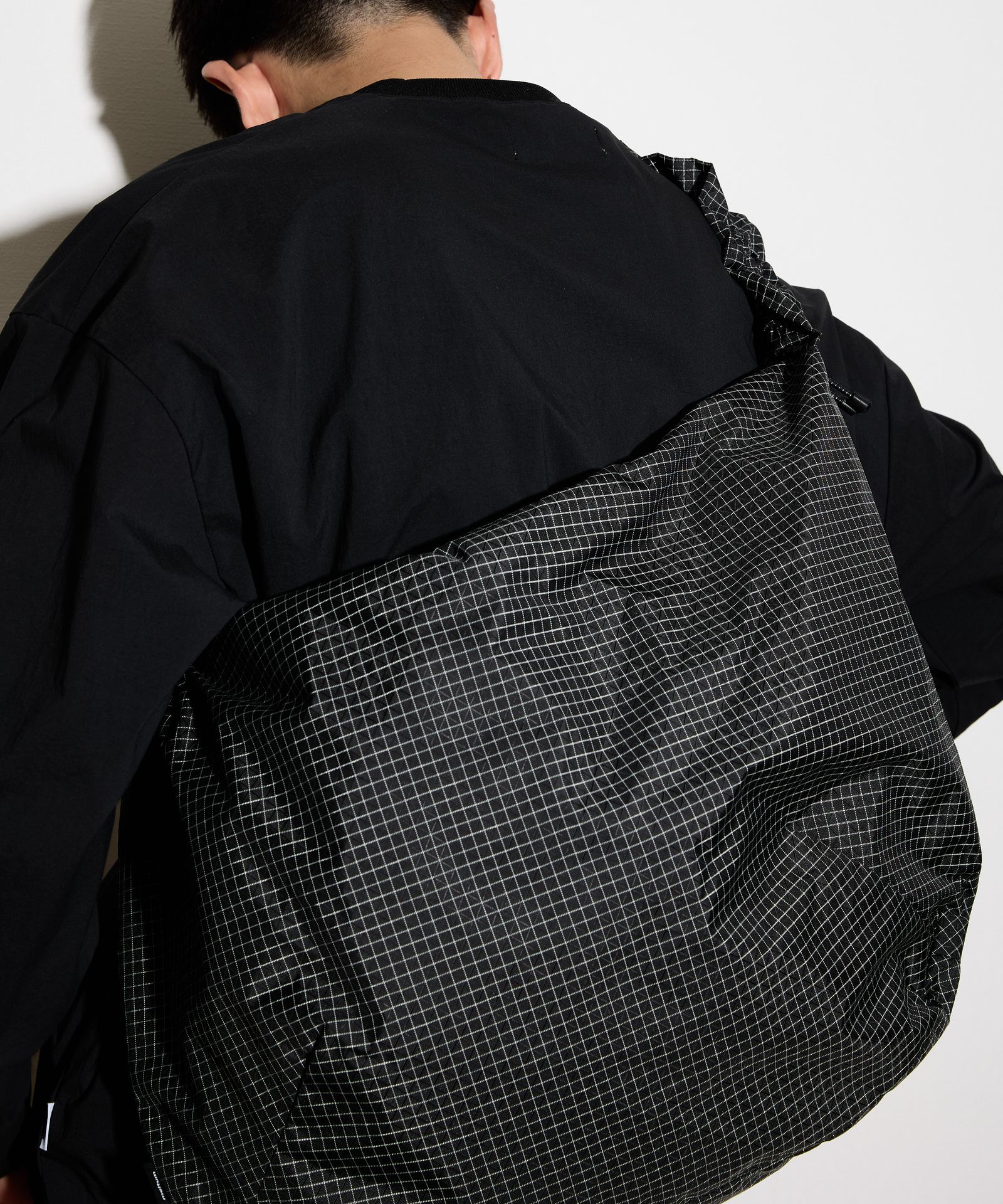 GATHER MESSENGER BAG / ギャザー メッセンジャーバッグ / グラフチェック /  MTM-BG-0372-26-A