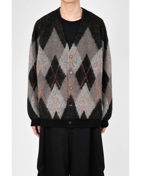 LAD MUSICIAN - Argyle Cardigan | fakejam