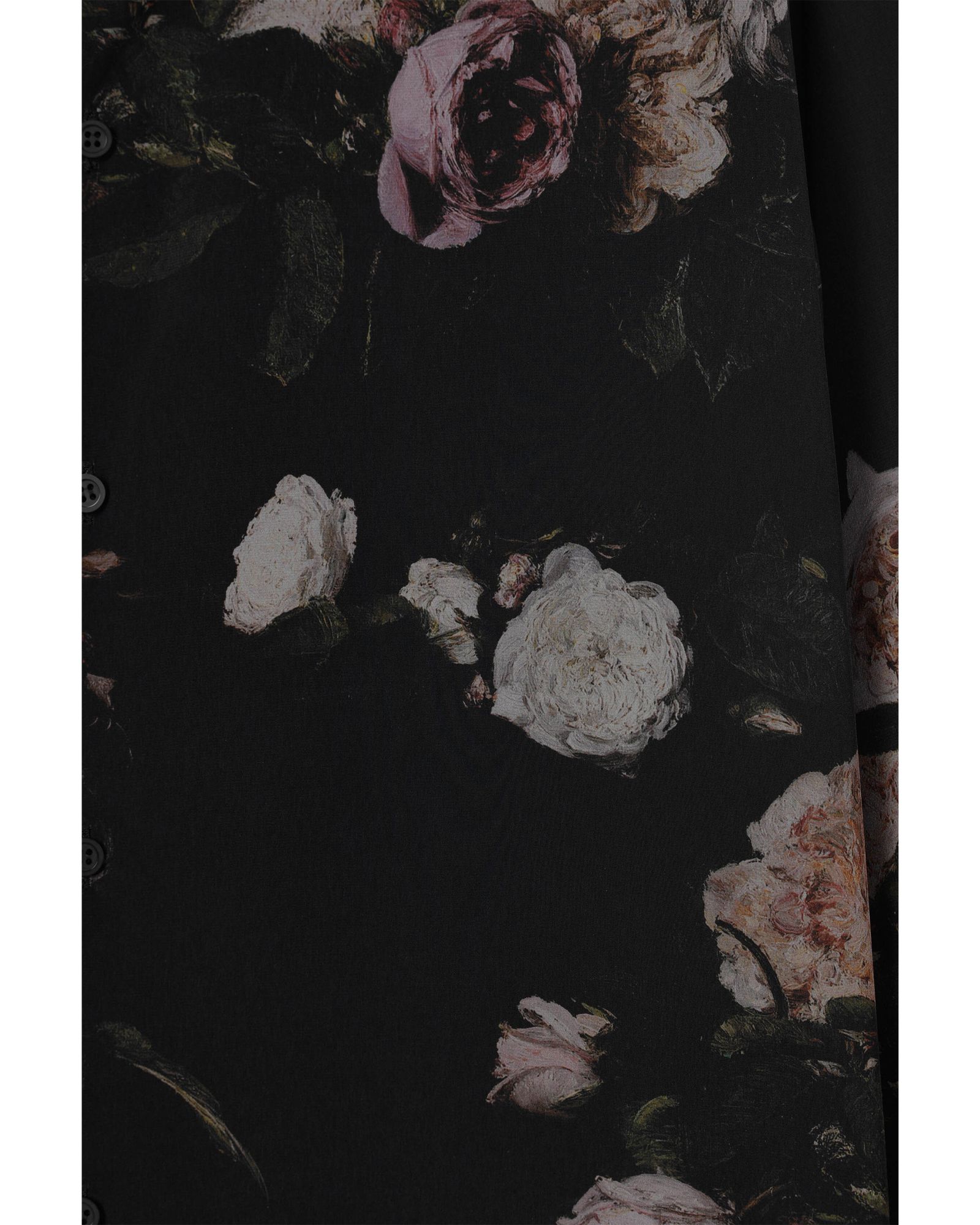 Dechine Paint Flower Big Shirt / 長袖シャツ / 総柄 / ビッグシルエット / メンズ
