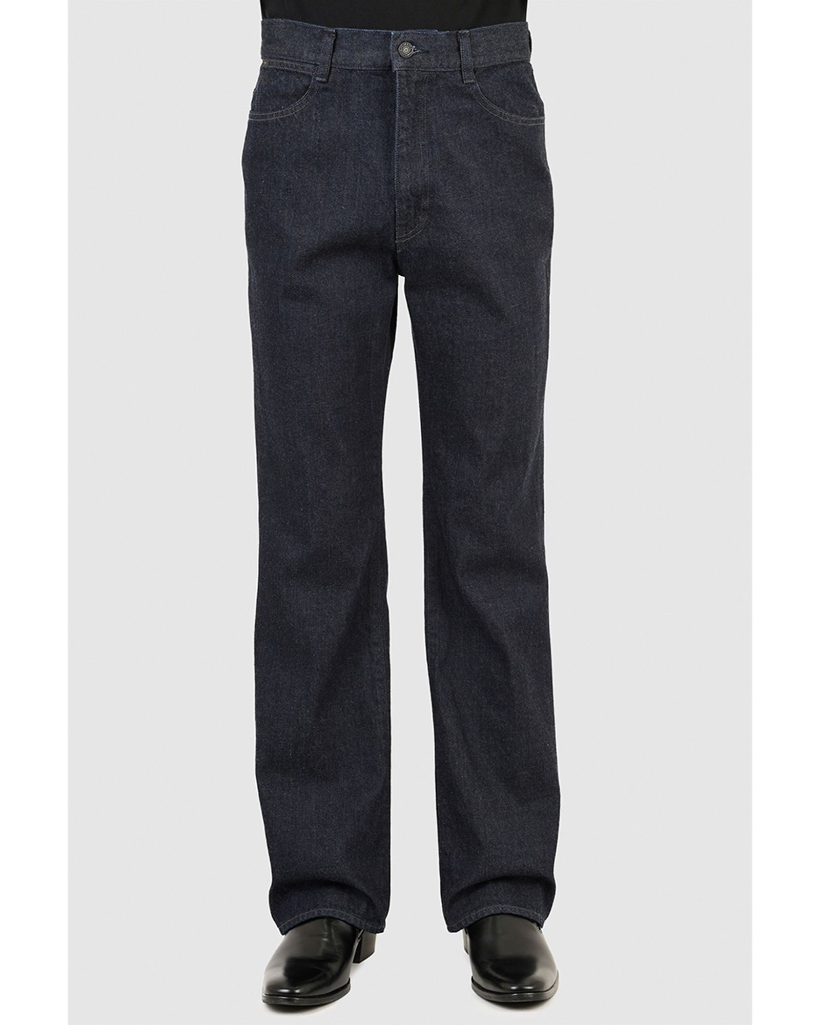 LAD MUSICIAN - 12oz Slim Flare Denim Pants | fakejam