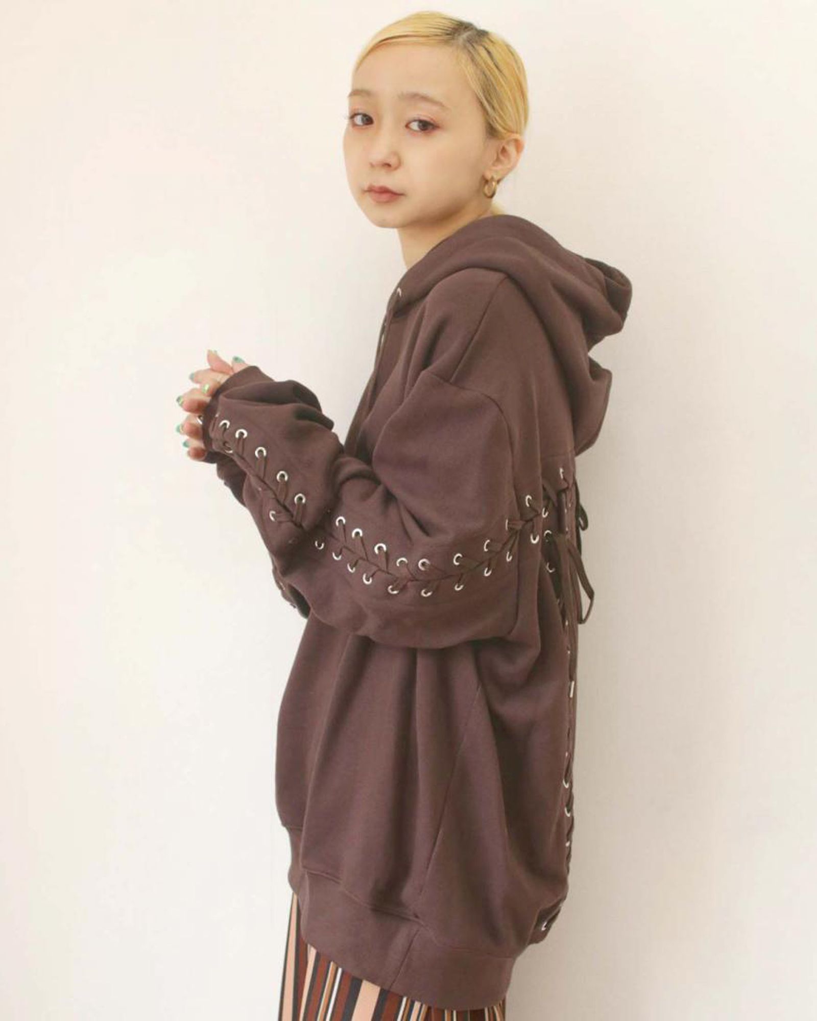 Lace Up Hoodie