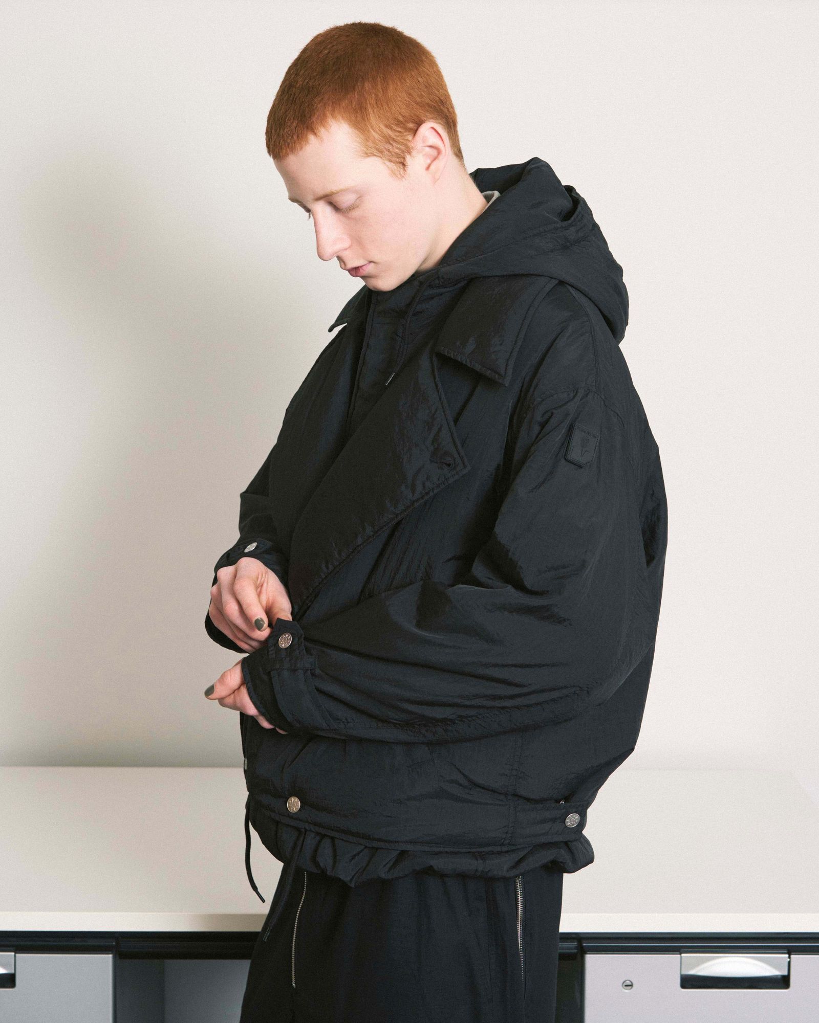 Double Cushy Hooded Jacket