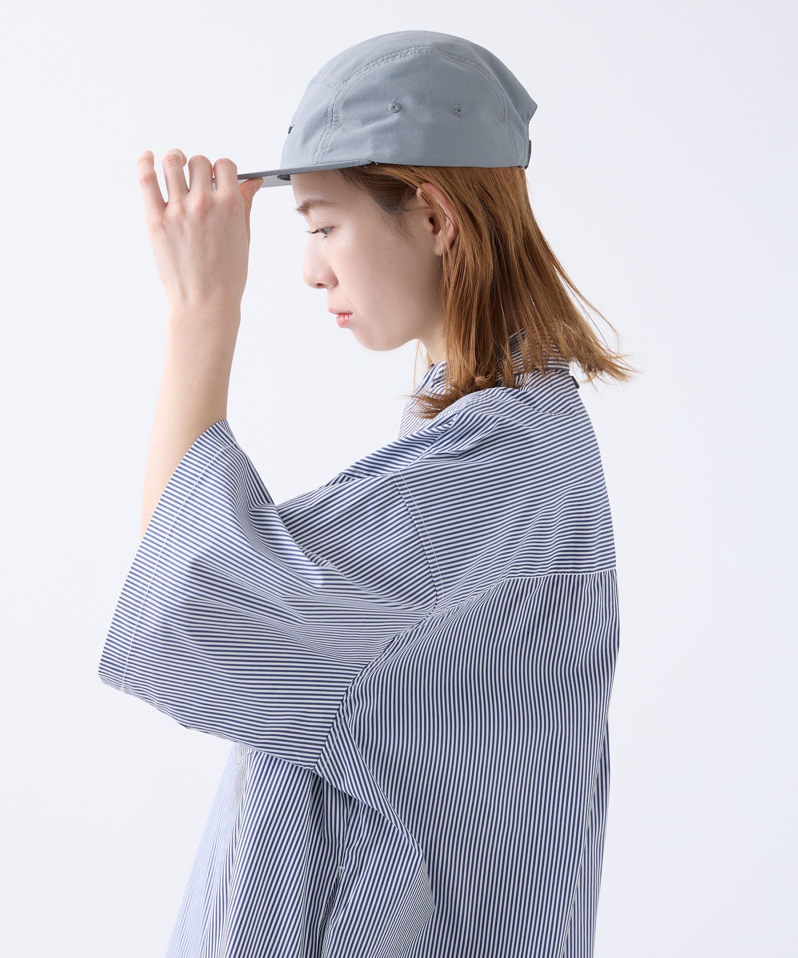 EMBROIDERY LOGO CAP / ロゴ キャップ/ グレー / MTM-HT-0264-24-B
