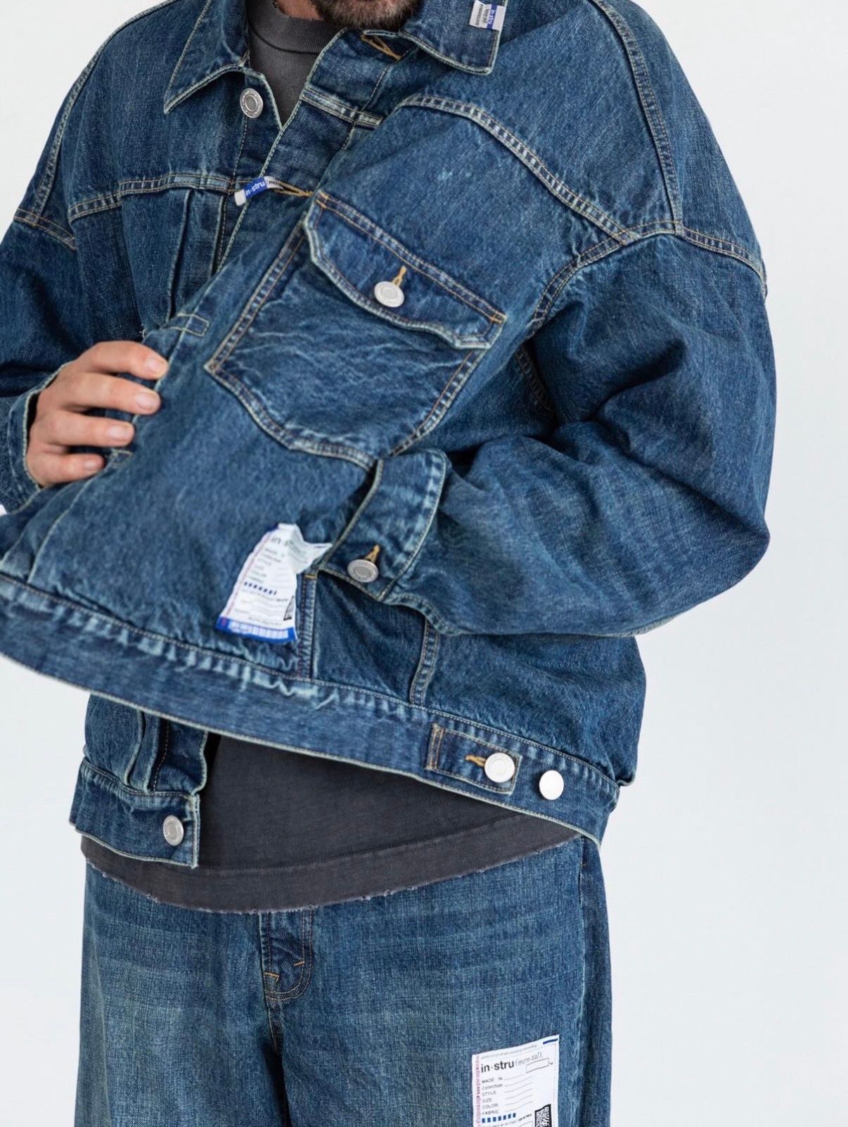 Hard Washed Selvage Denim Jacket