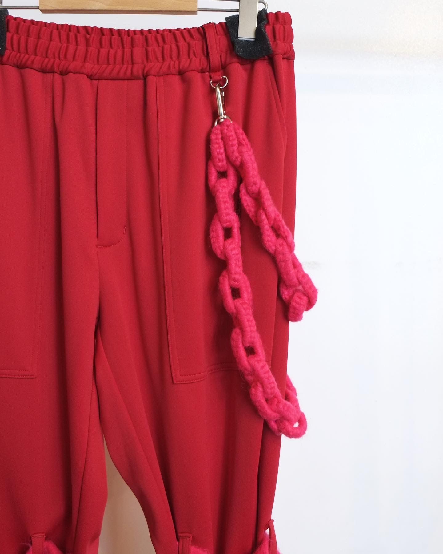 Bondage Knit Pants / テーパードパンツ / メンズ / ウエストゴム