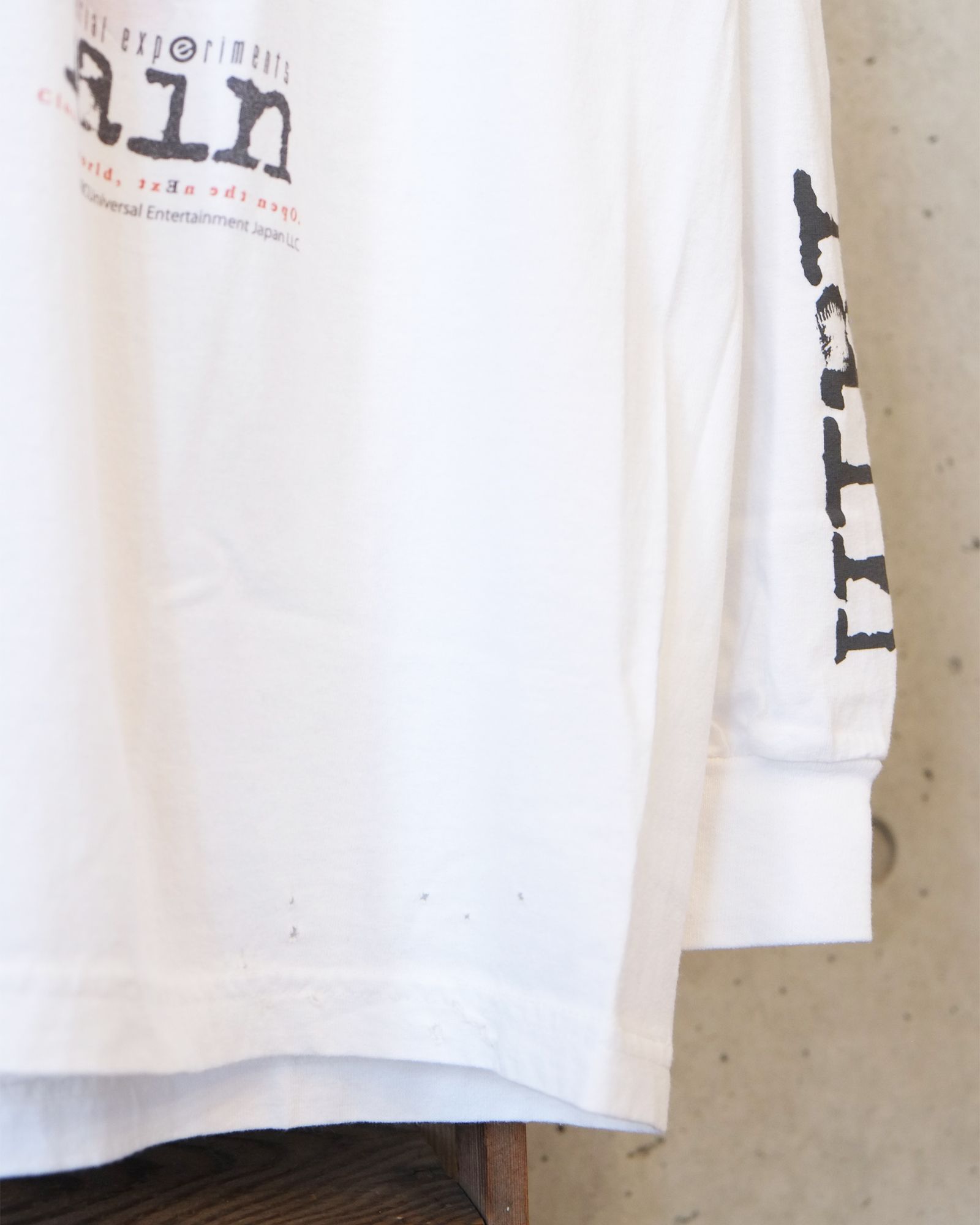 SEV vs Layer L/S TEE / ロングスリーブ Tシャツ / ホワイト / CT-SV-NRA-1010