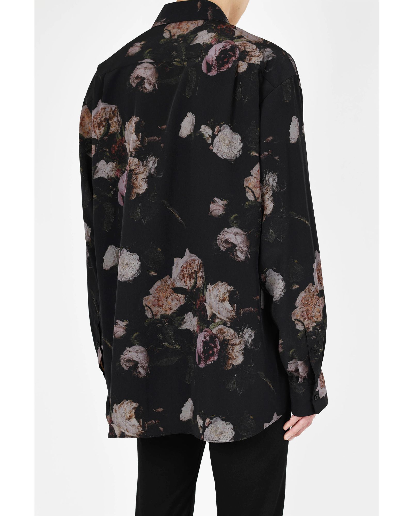 Dechine Paint Flower Big Shirt / 長袖シャツ / 総柄 / ビッグシルエット / メンズ