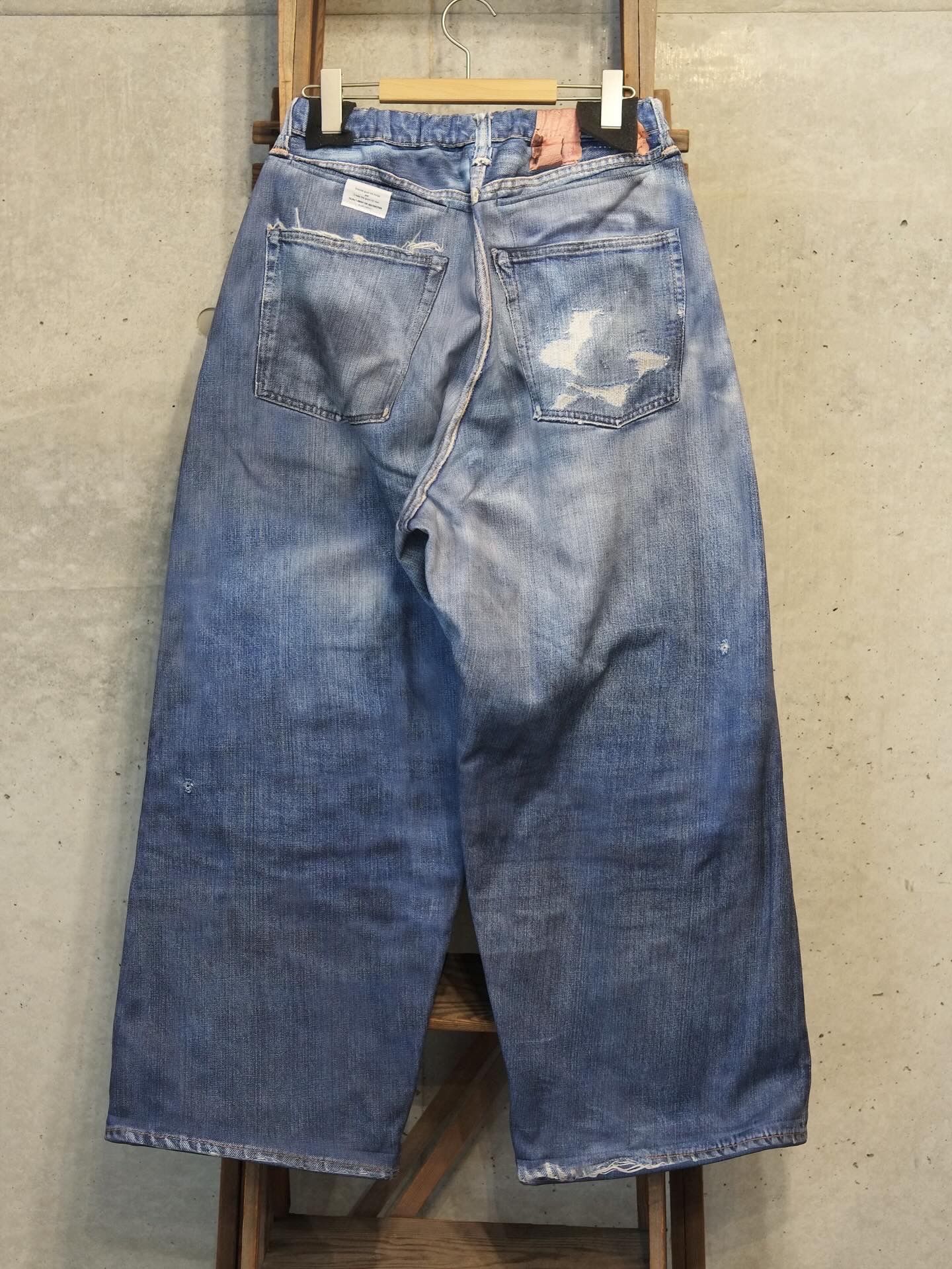 Denim Printfleece Lining Wide PT