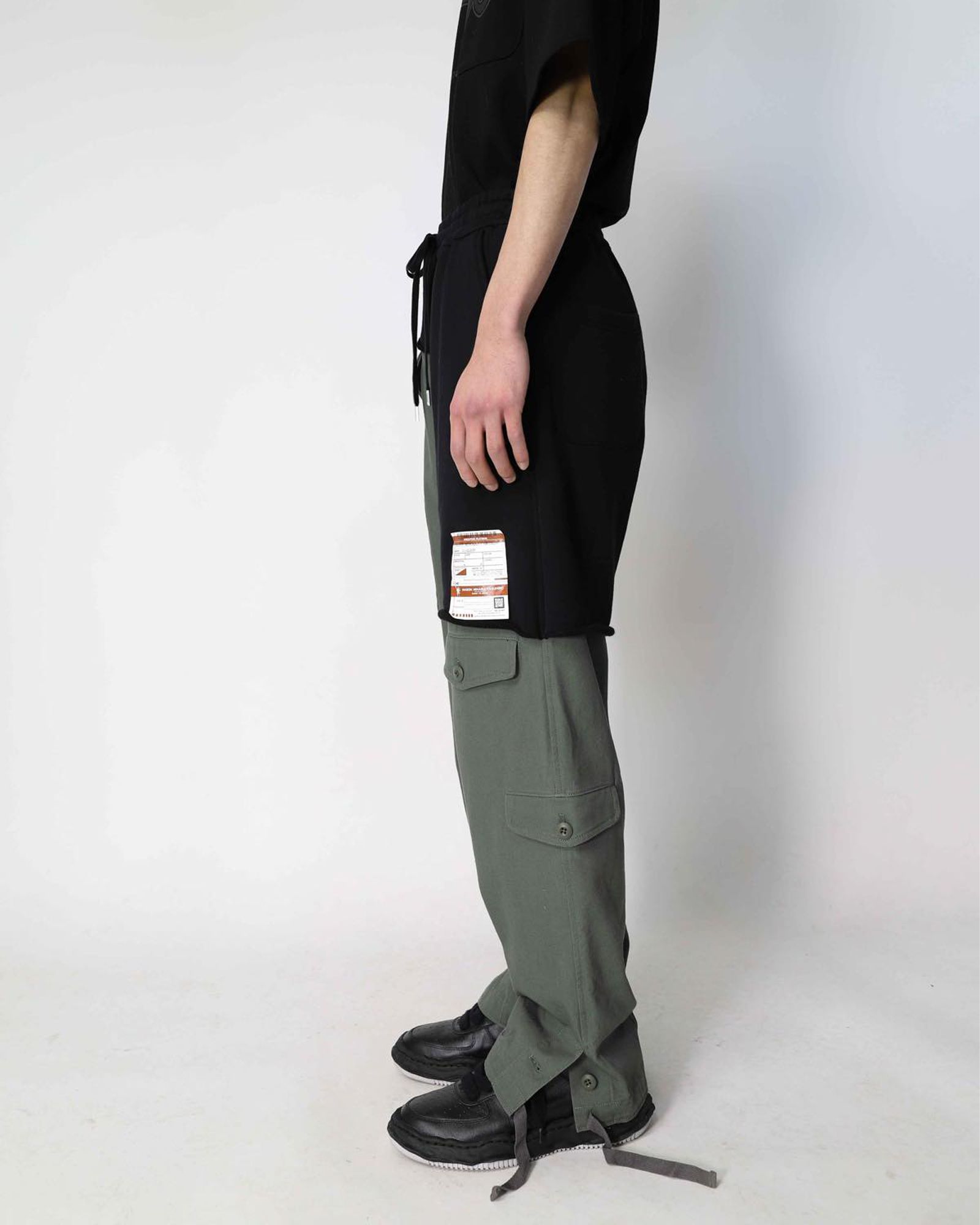 Fleece Combined Chino Pants