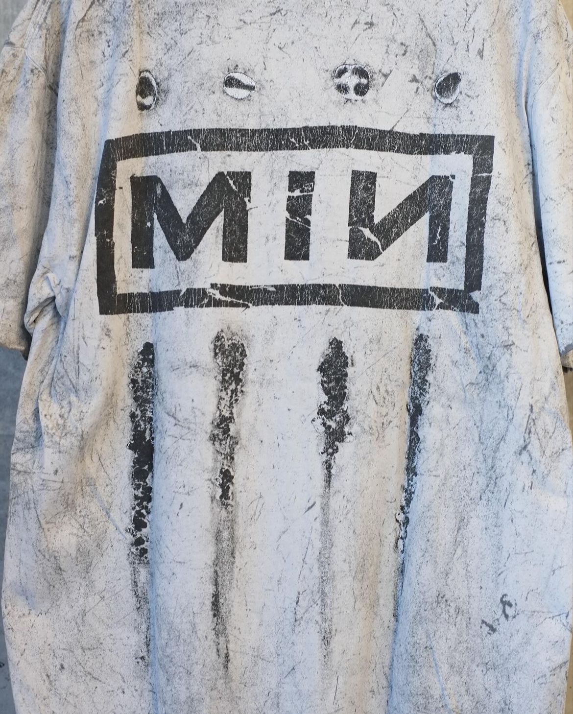 Bootleg Tee(CHAOS001)Splash Dyed Shadow