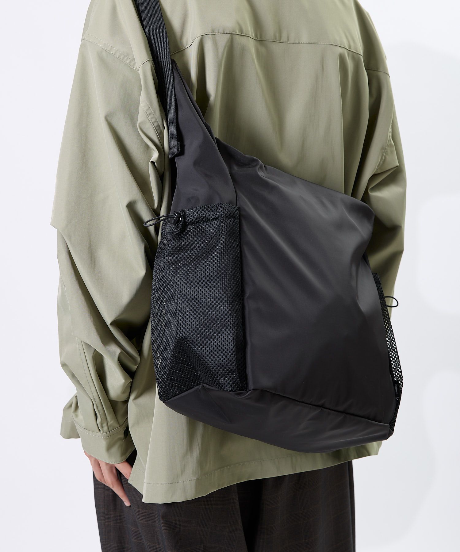 DAILY NYLON SHOULDER / ナイロン ショルダーバッグ / ブラック /  MTM-BG-0391-26-C