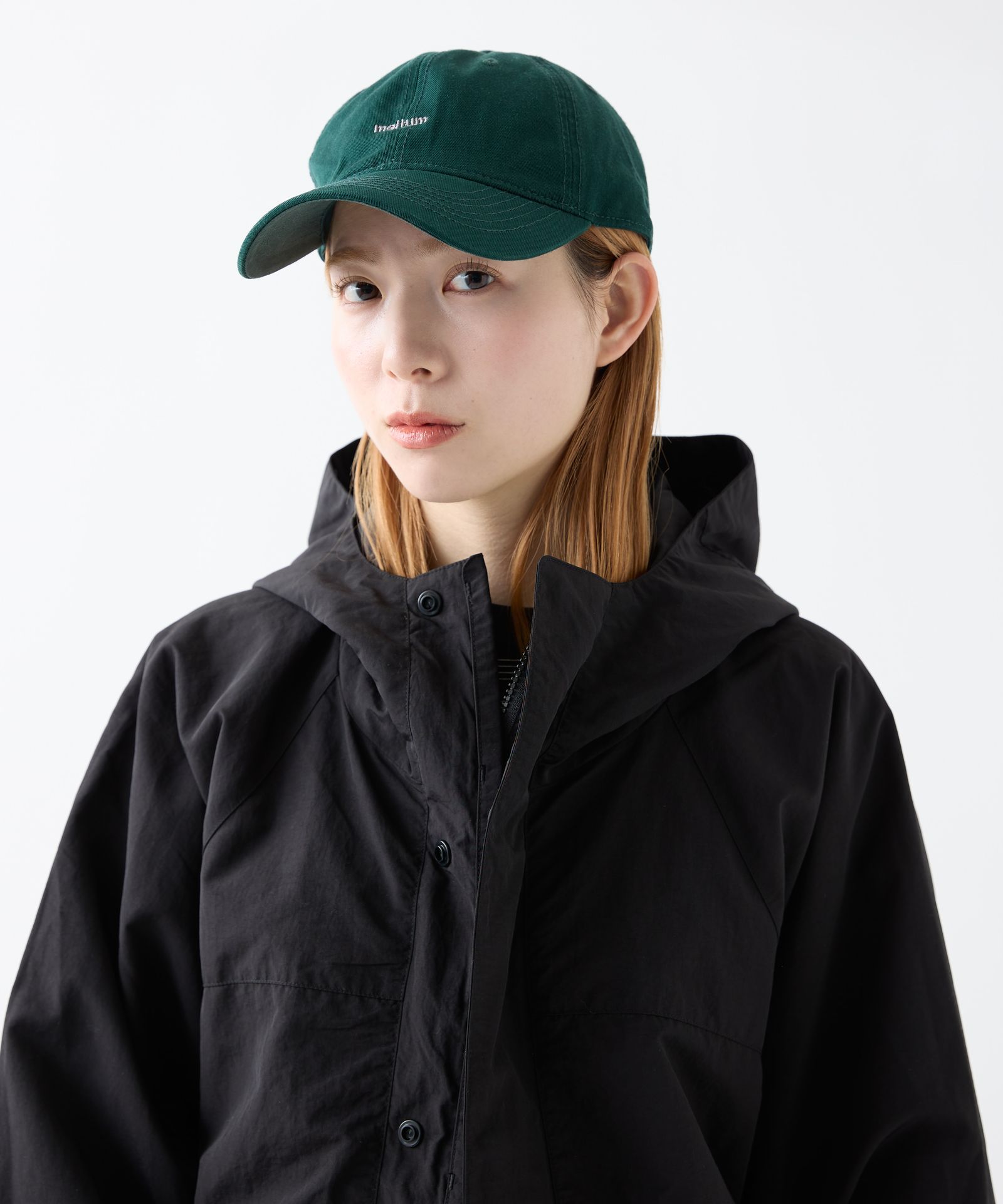 Basic Logo Cap / ベーシック ロゴ キャップ/ グリーン / MTM-HT-0334-25-A