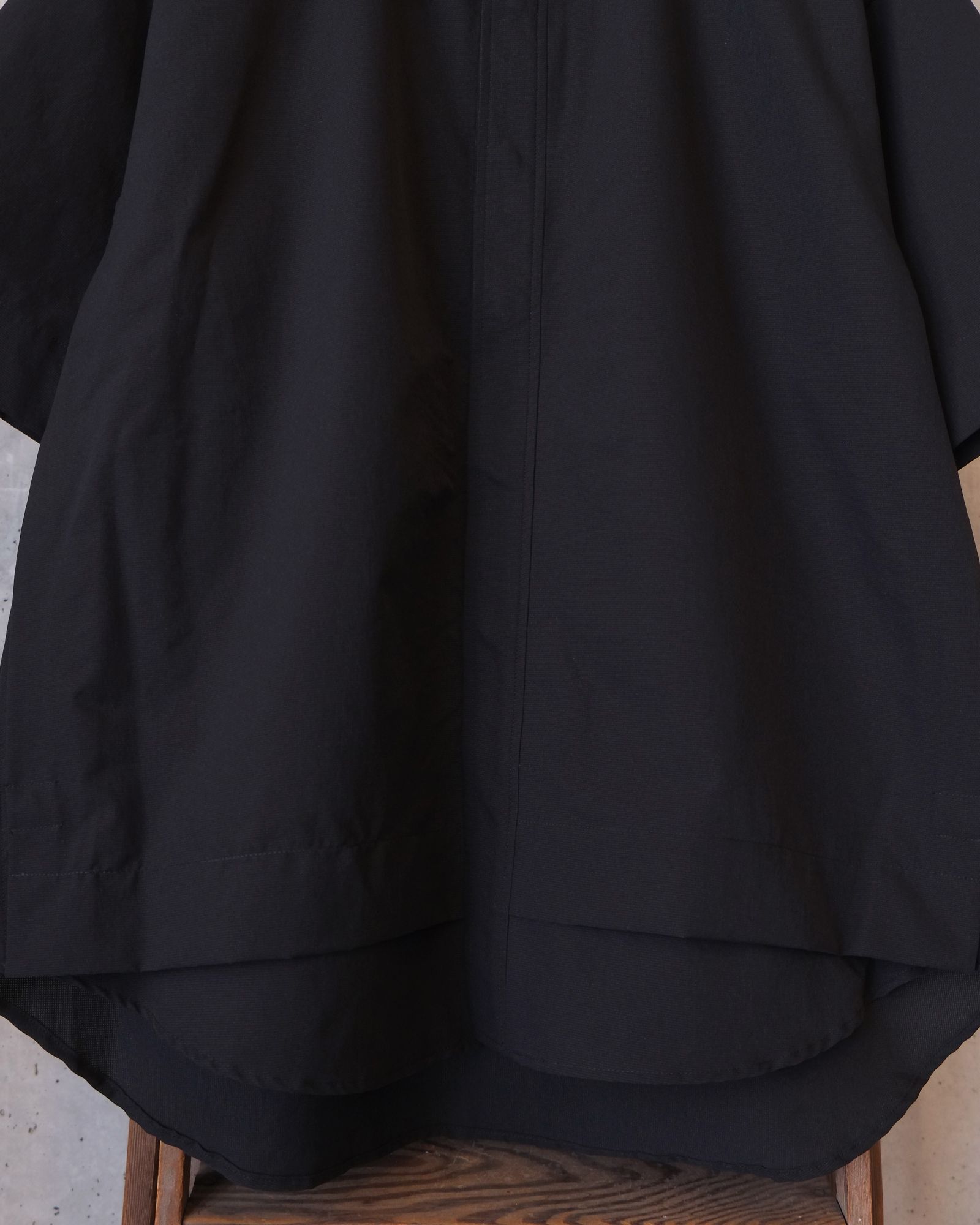 Breathable Side Slit S/S SH / ショートスリーブ シャツ / ブラック / MW-SH26105
