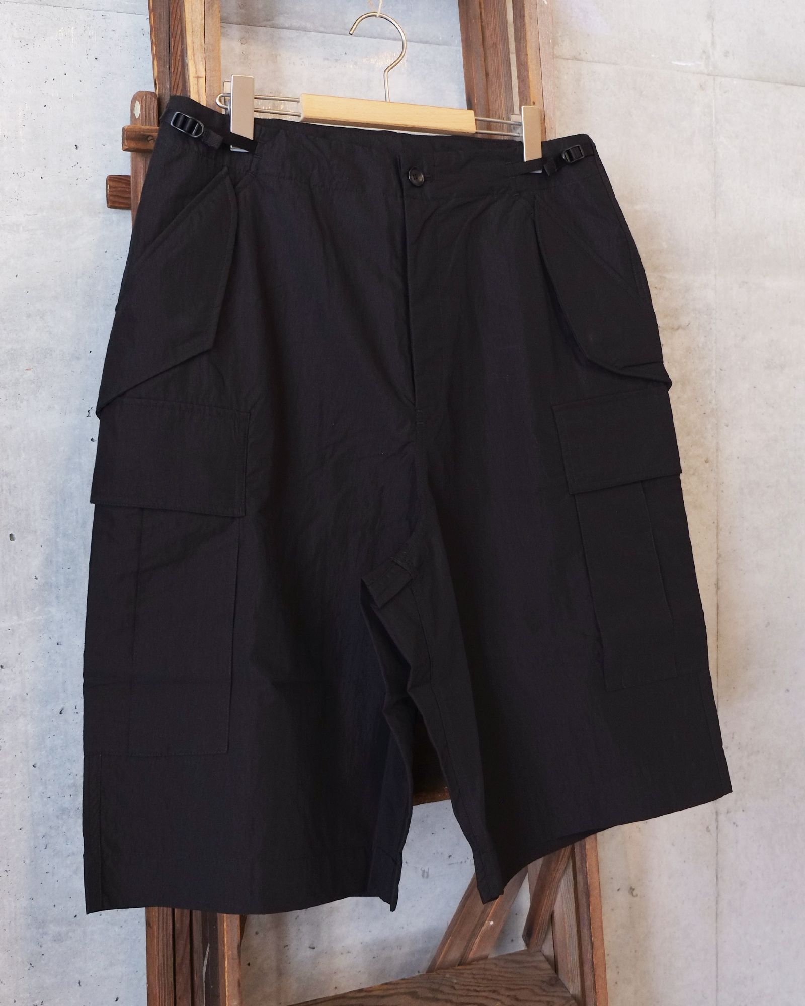 Ambient C/N Cargo Baggy Shorts / ショートパンツ / ブラック / MW-PT26107