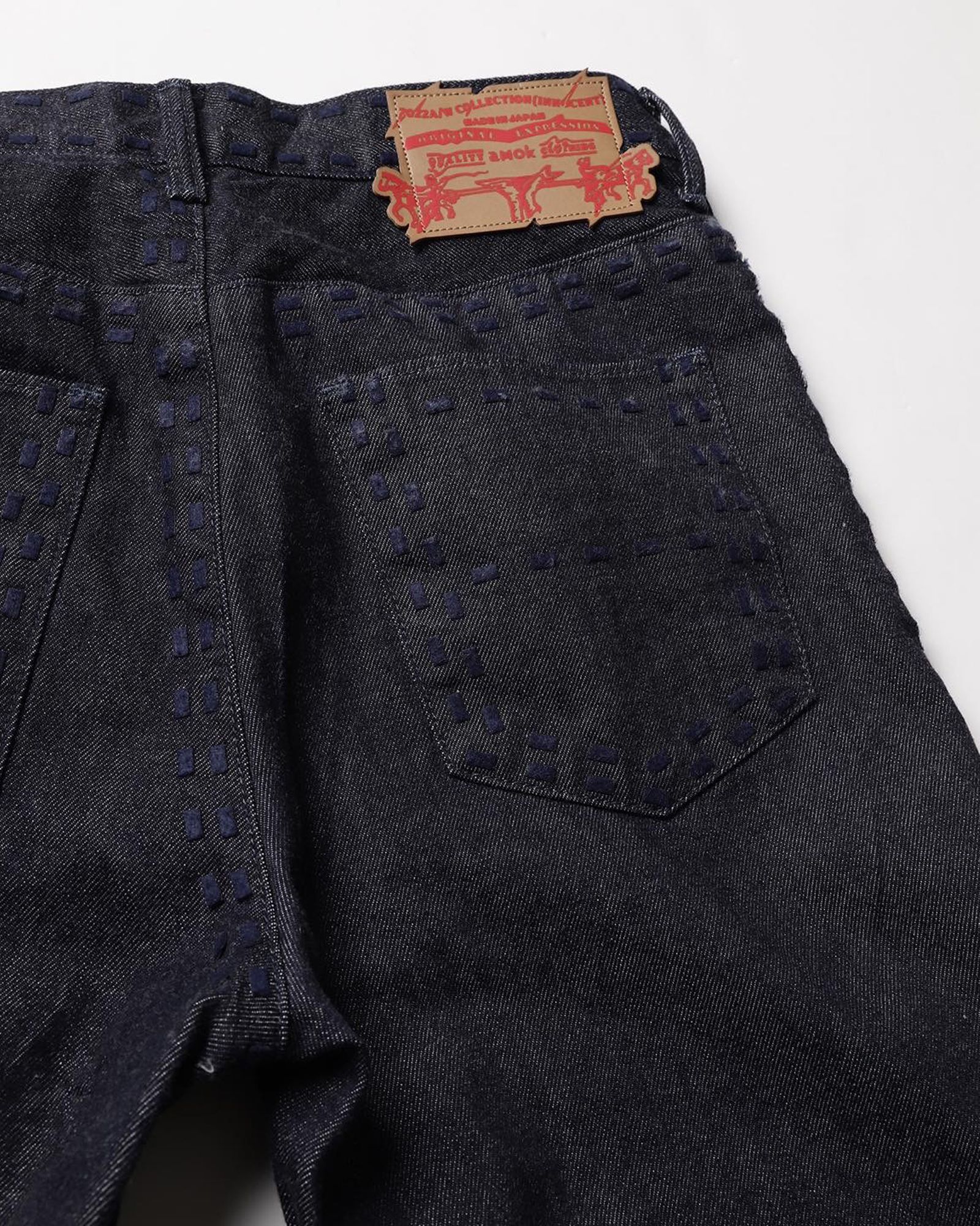 2022ss AMOK / アモク Laser Stitch Jeans AMOK - Laser Stitch Jeans | fakejam