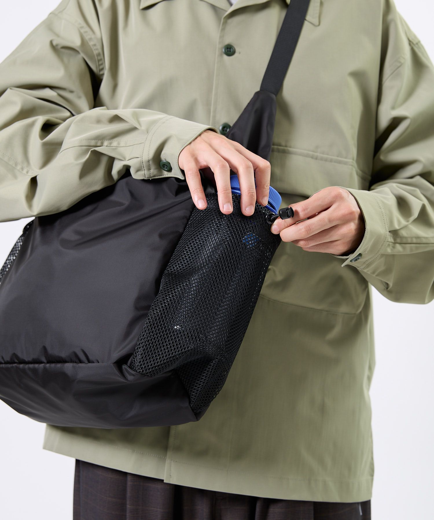 DAILY NYLON SHOULDER / ナイロン ショルダーバッグ / ブラック /  MTM-BG-0391-26-C