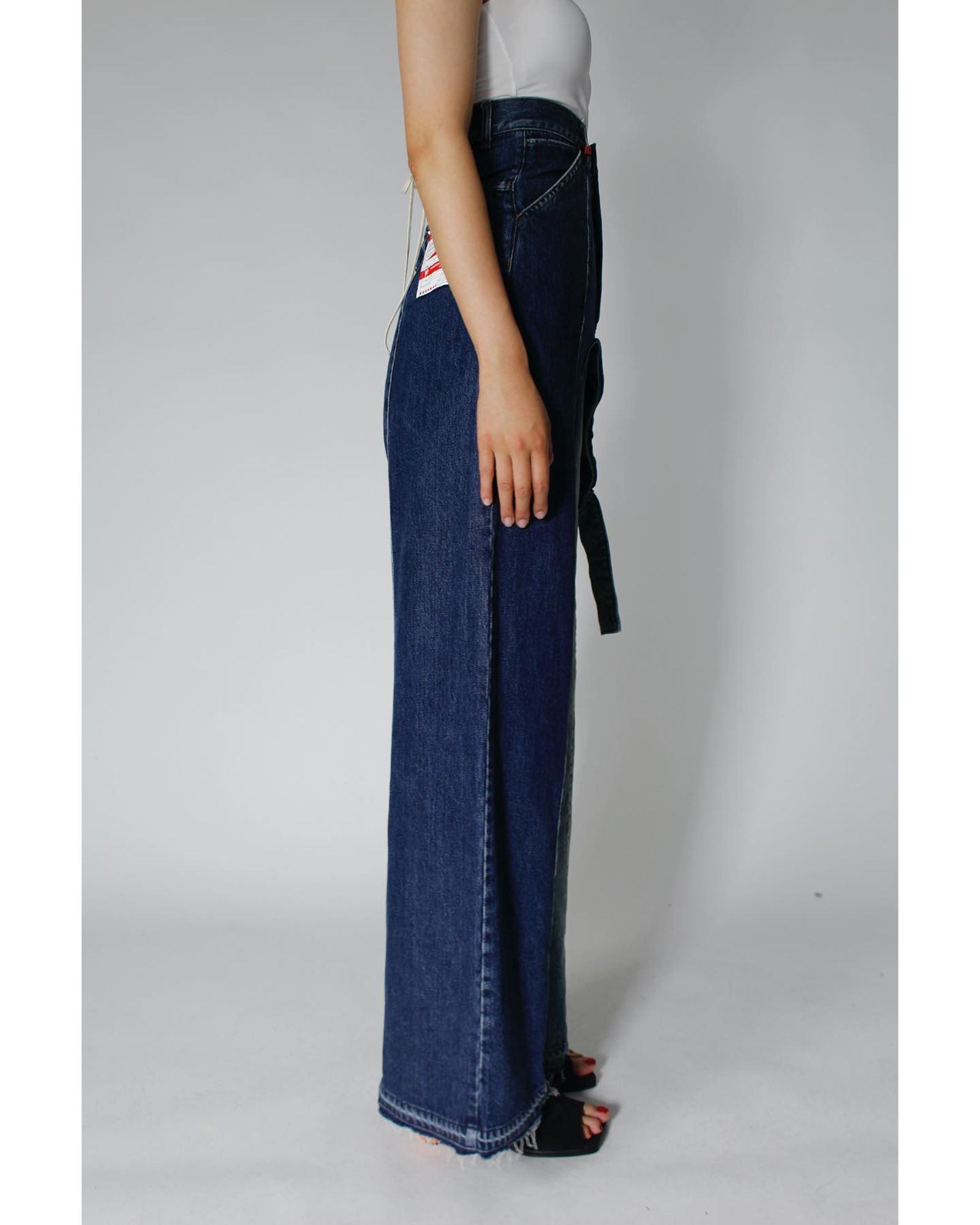 Layer Denim Pants