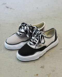 "BAKER" OG Sole multi color canvas Low-top Sneaker
