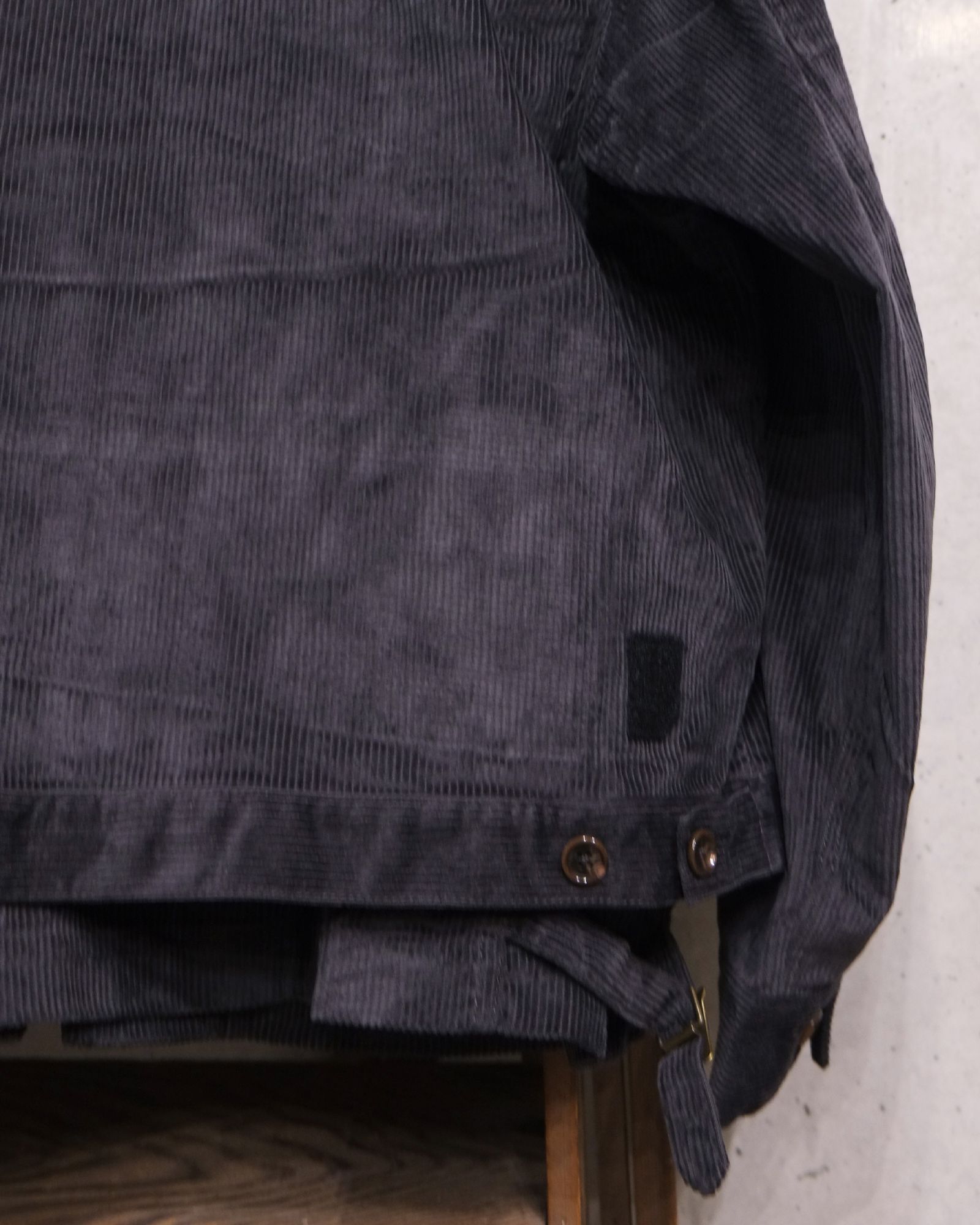 Double Cord Jacket / コーデュロイジャケット / チャコール / PD-262-JK-041