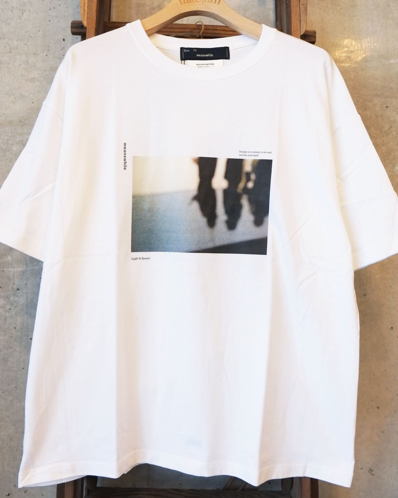 Abstract Photograph S/S Tee / Tシャツ / ホワイト / MW-CT26101