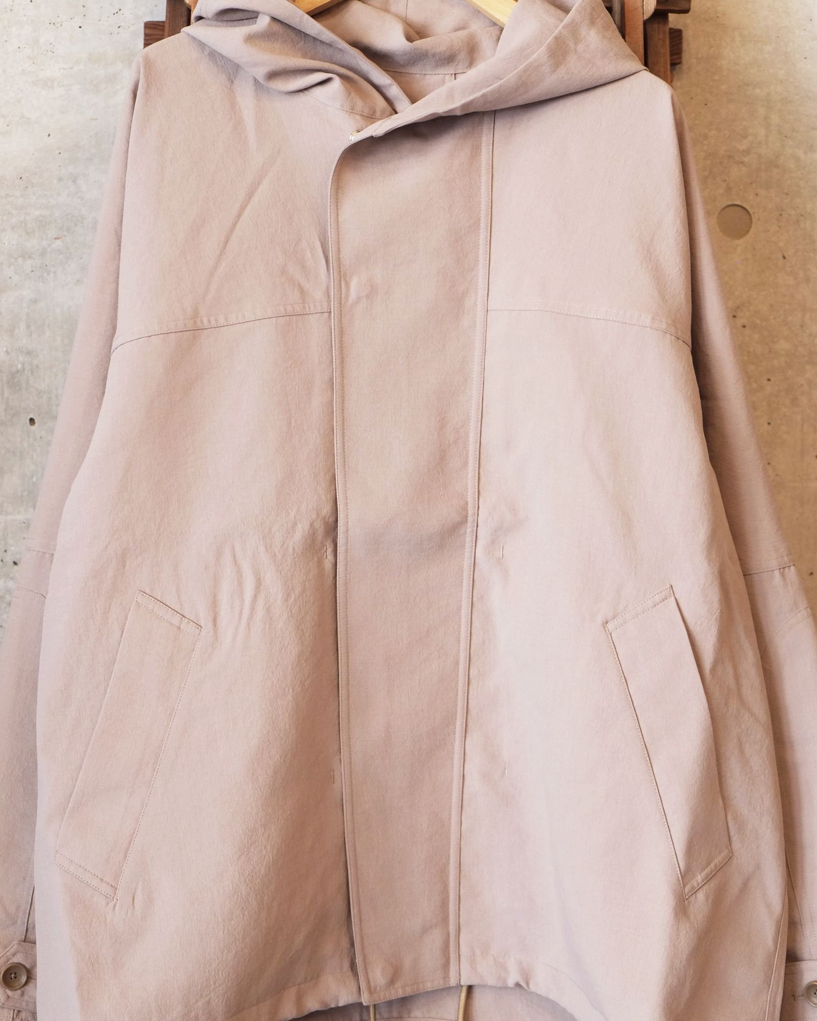 Desert Cloth Neutral Hooded Blouson / ブルゾン / トープ / MW-JKT26102
