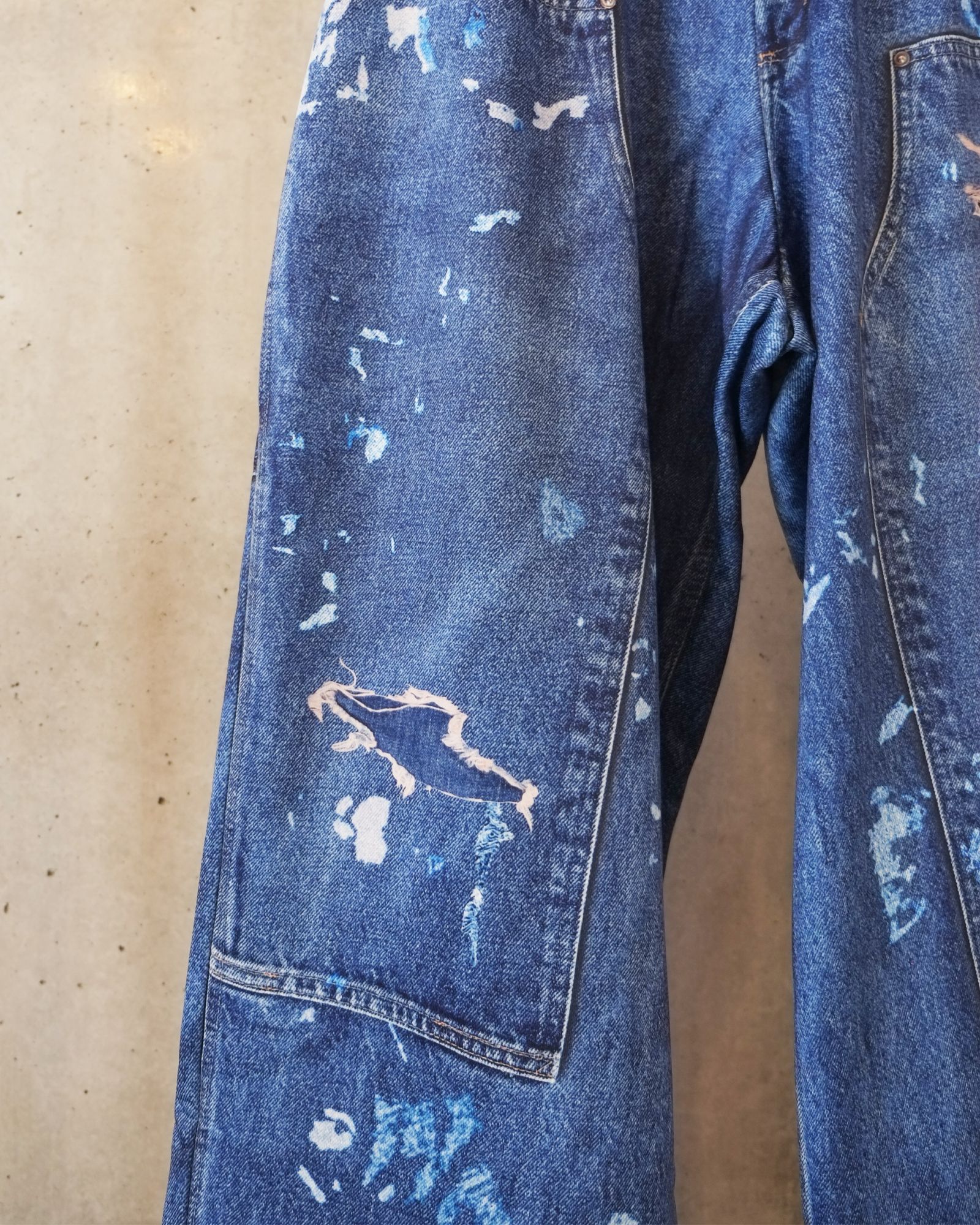 Print Duck Wide Pants