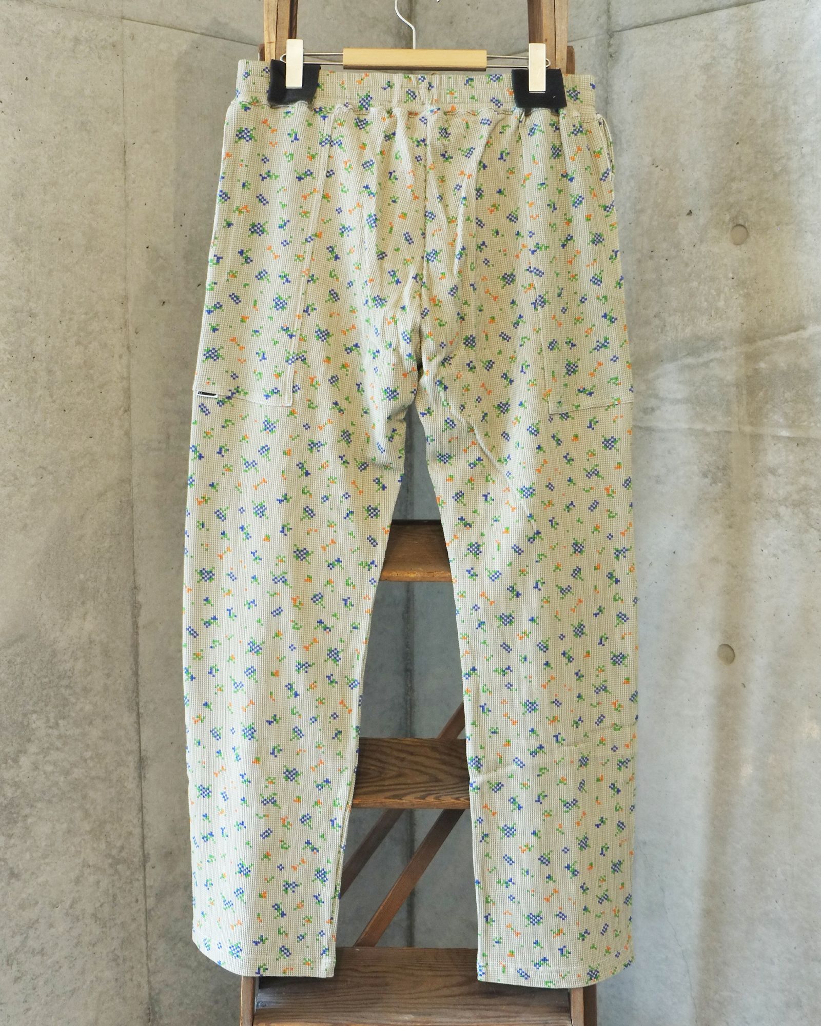 Flowe Waffle Pants / ワッフル パンツ / ベージュ / PD-262-BT-081