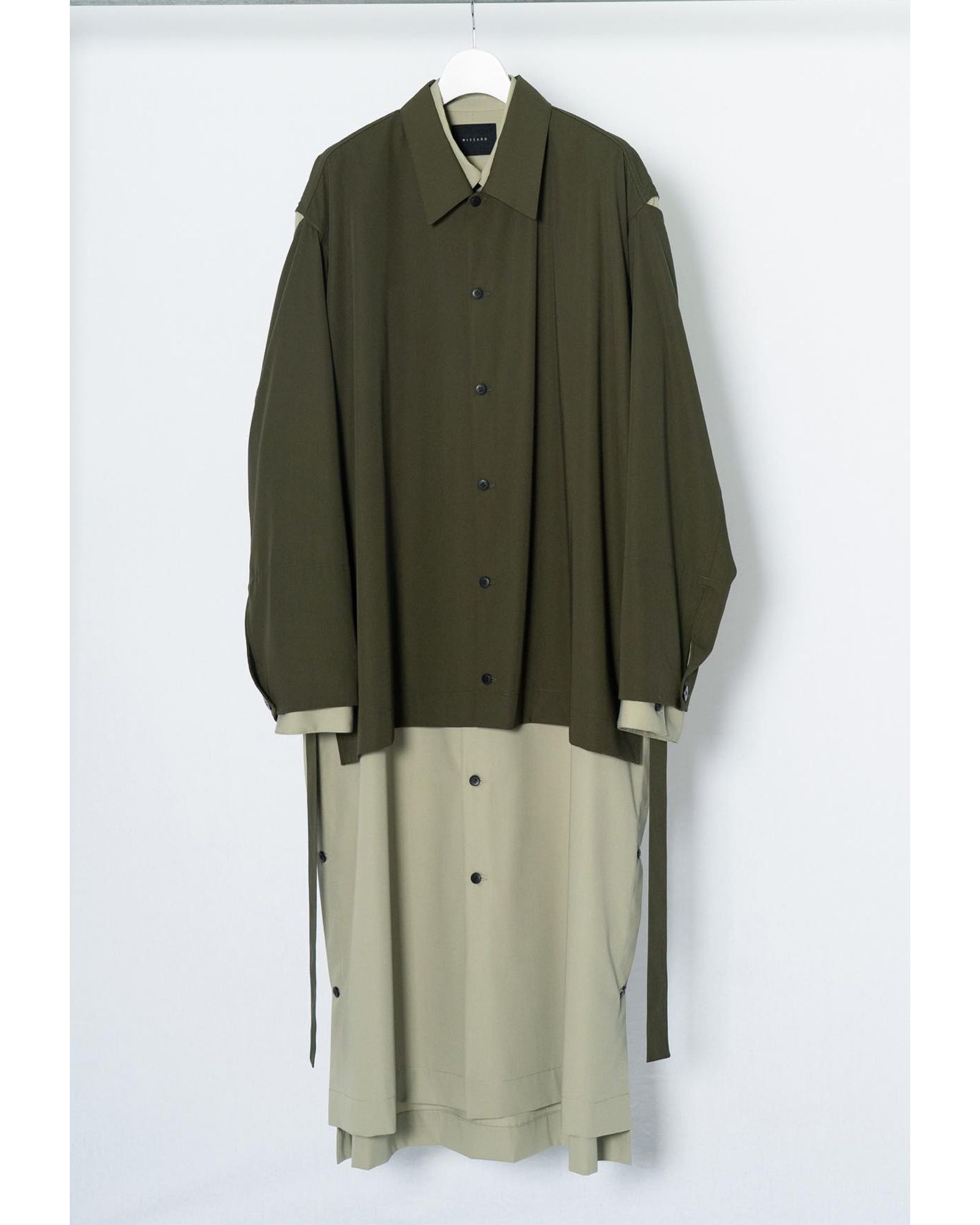 Wizzard - Docking Layered Shirts Coat | fakejam