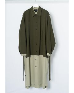 Docking Layered Shirts Coat