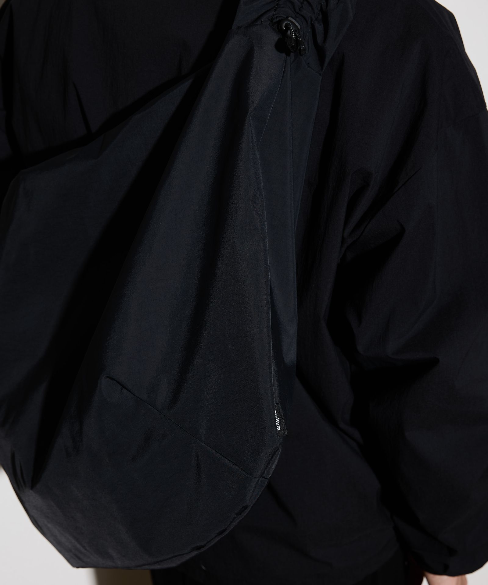 GATHER MESSENGER BAG / ギャザー メッセンジャーバッグ / ブラック /  MTM-BG-0372-26-A