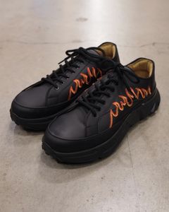 Flame Embroidery Shoes