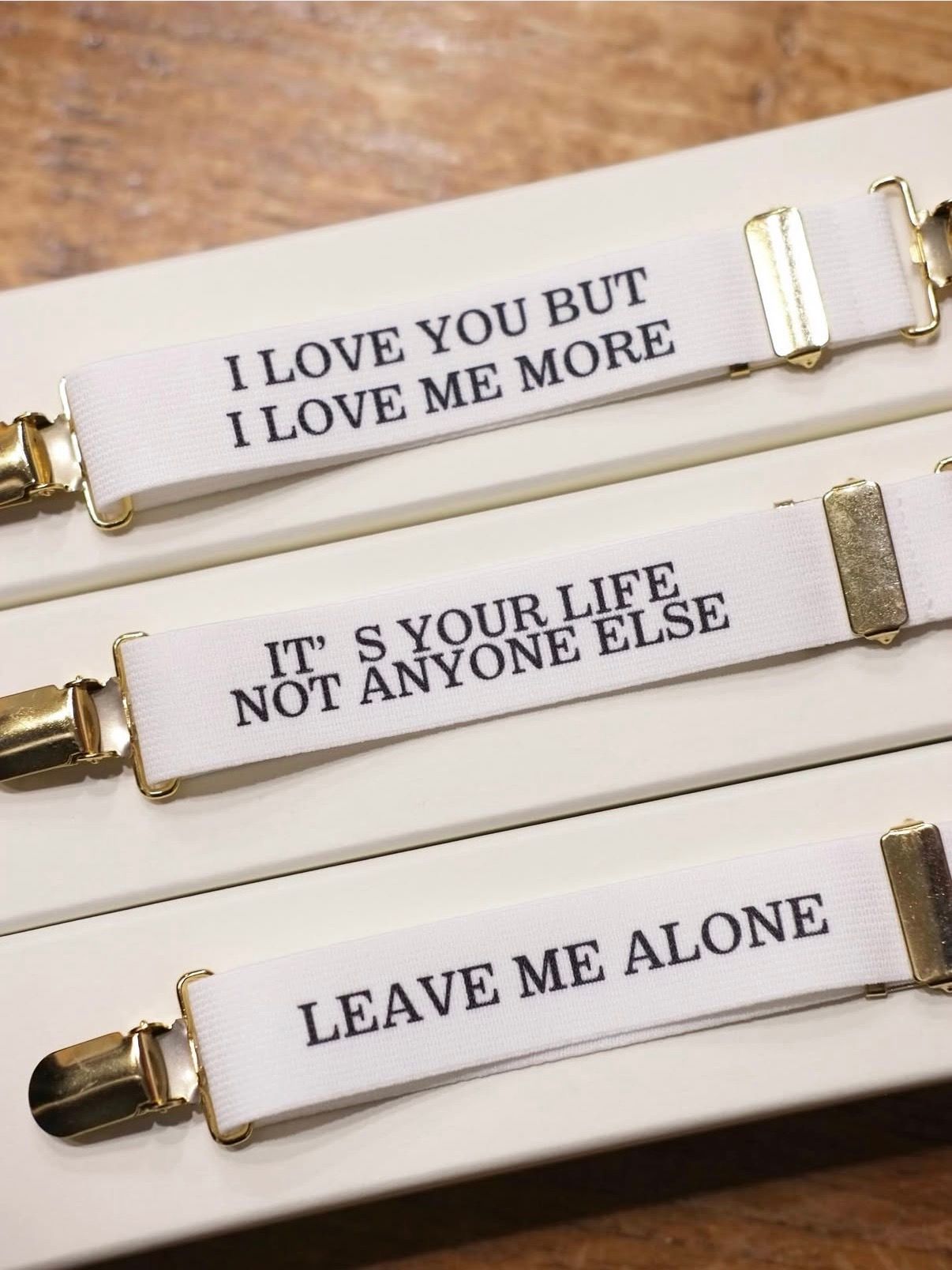 Suspenders (I LOVE YOU)