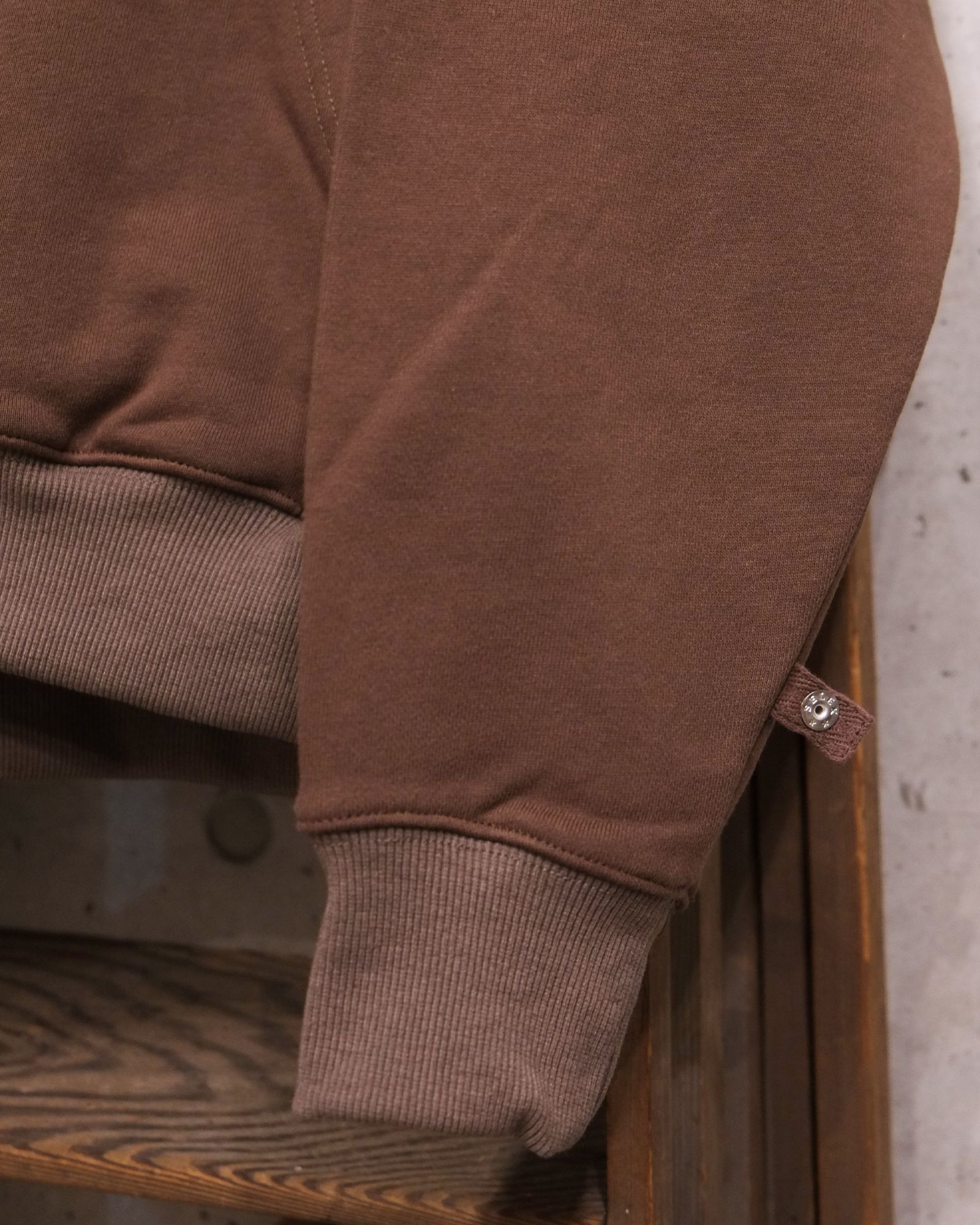 Mini Zip Hoodie / パーカー / ブラウン / PD-262-HCS-031
