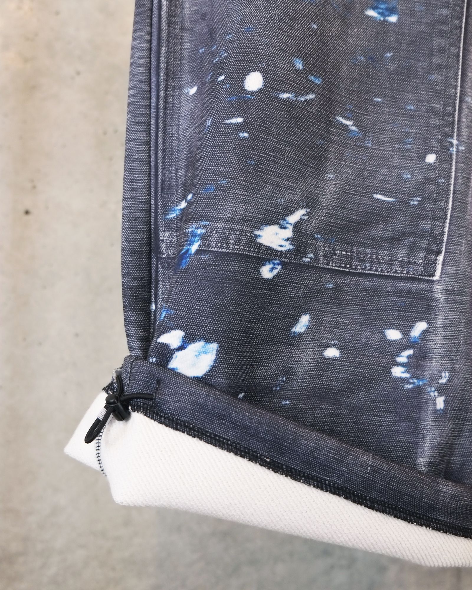 Print Duck Wide Pants