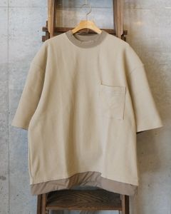 SOLOTEX Waffle S/S Tee / ショートスリーブTシャツ / ベージュ /MW-CT26106