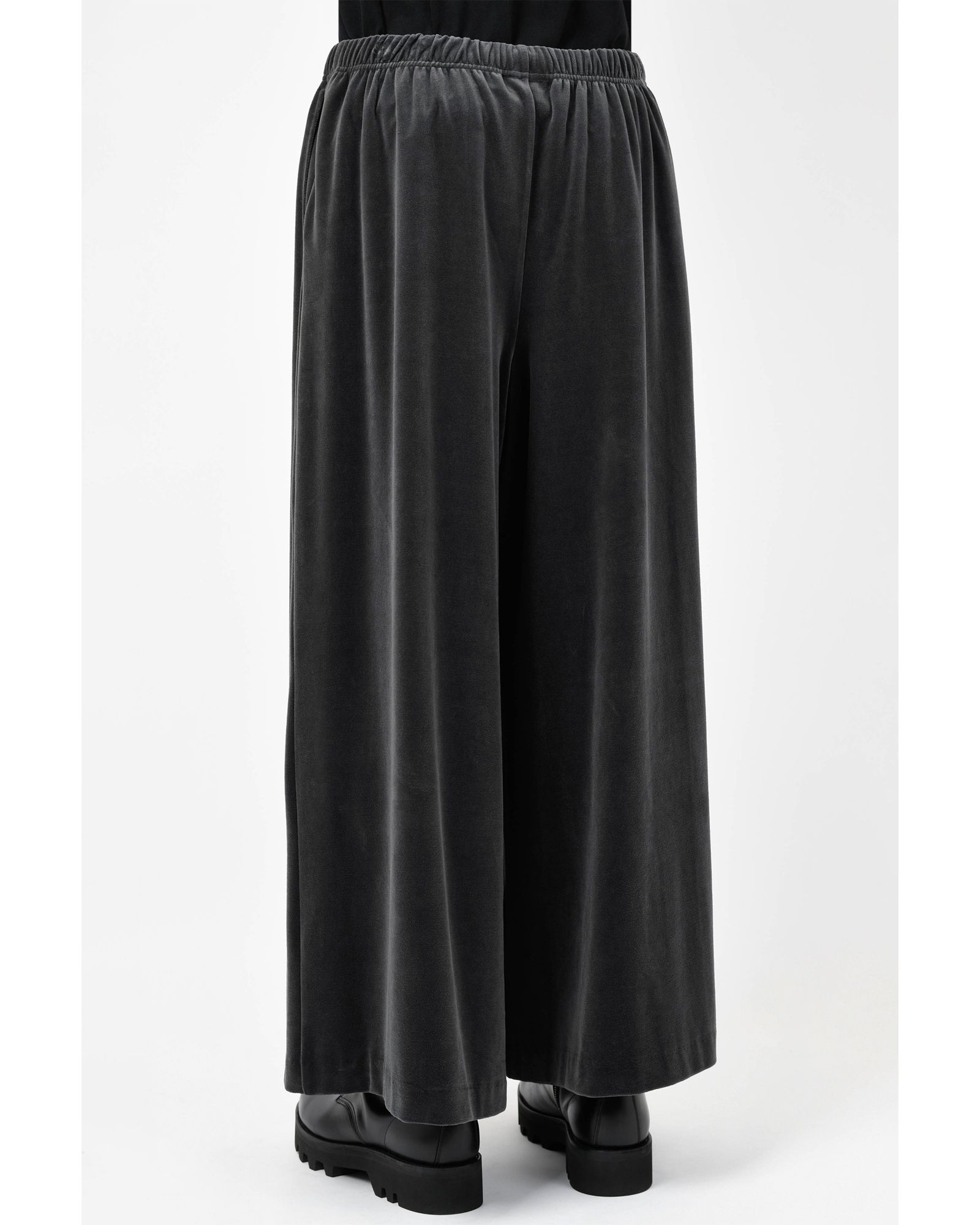 Velour Wide Flare  Pants