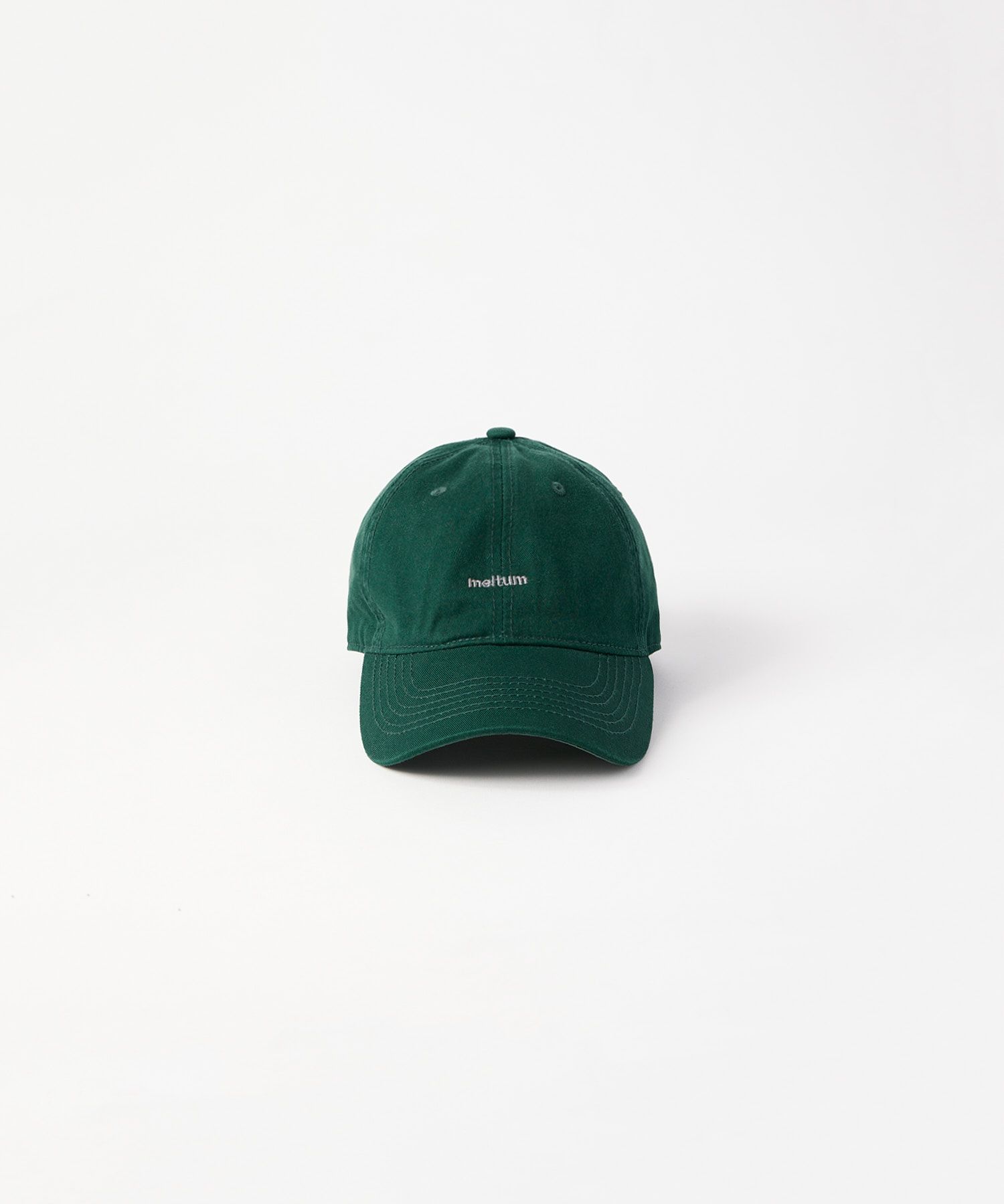 Basic Logo Cap / ベーシック ロゴ キャップ/ グリーン / MTM-HT-0334-25-A