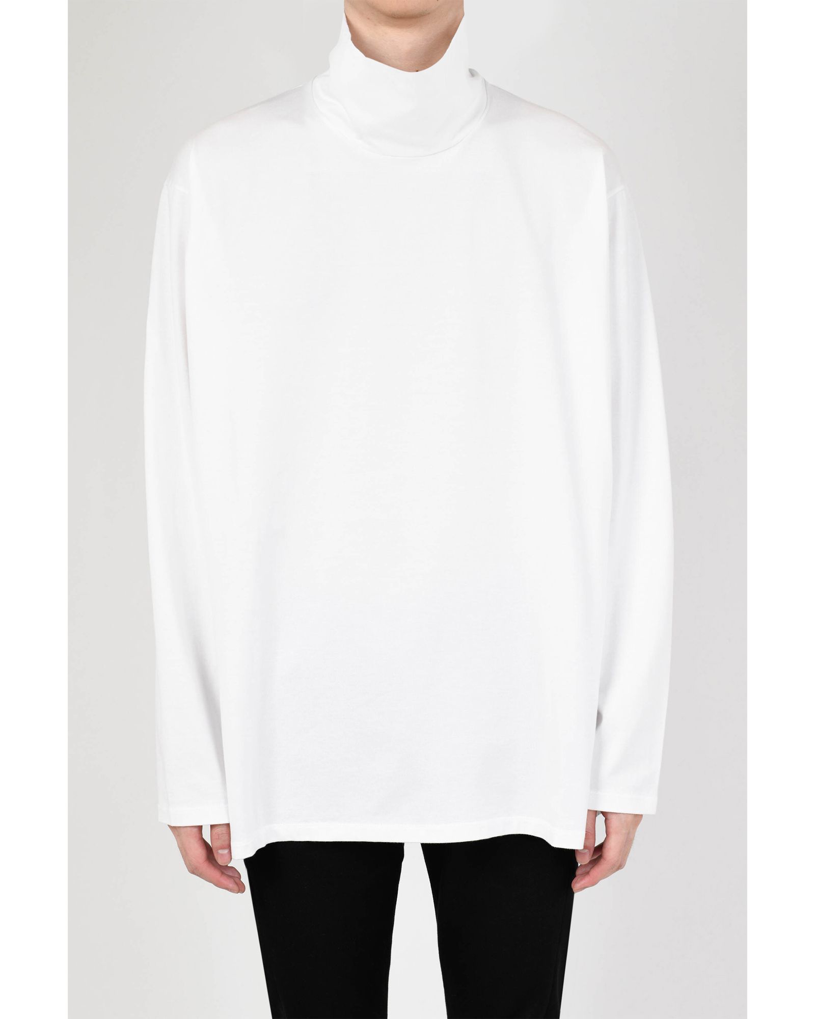 LAD MUSICIAN - High Neck Long Sleeve Big T-Shirt | fakejam