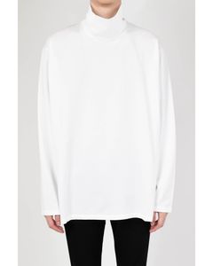 High Neck Long Sleeve Big T-Shirt