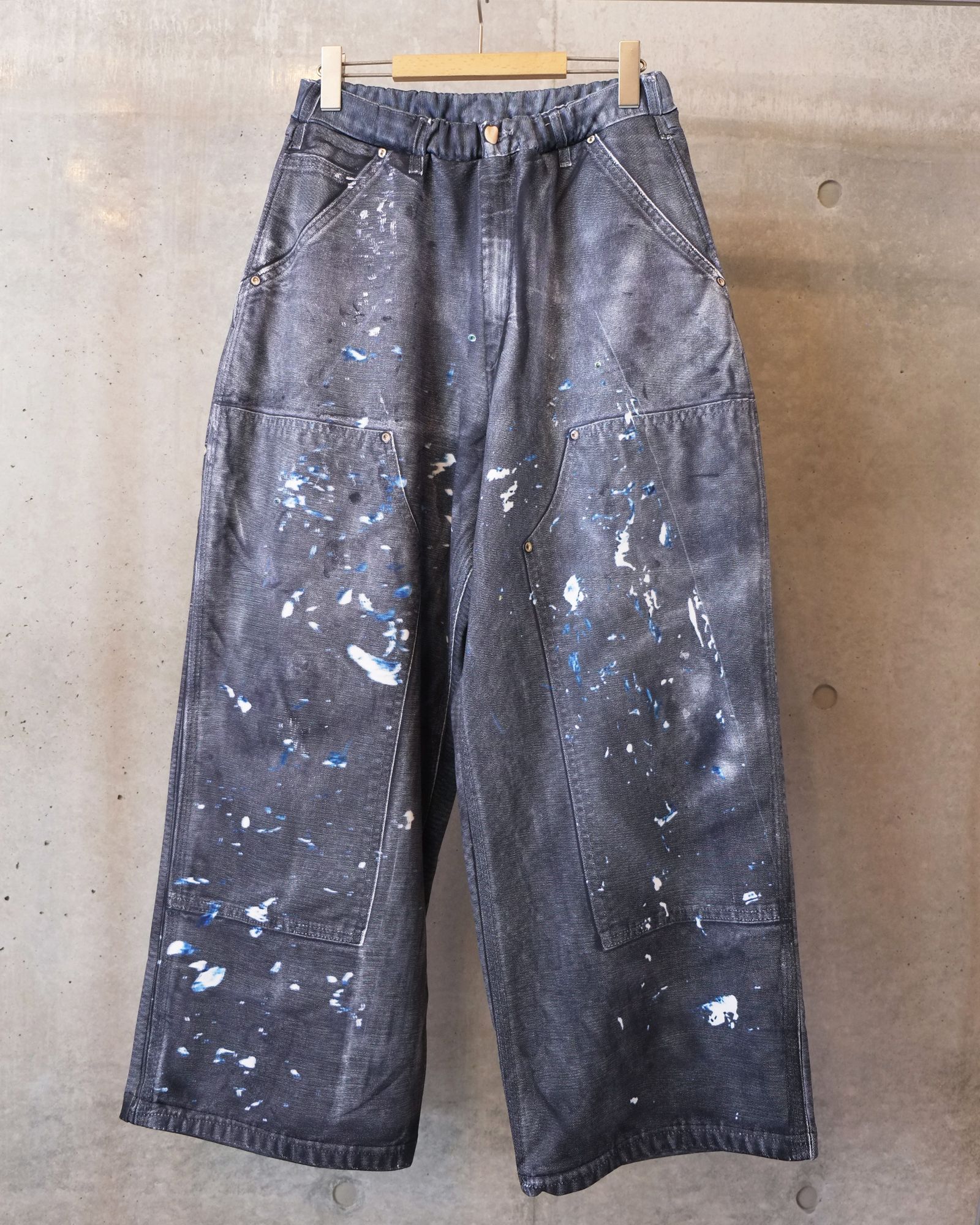Print Duck Wide Pants