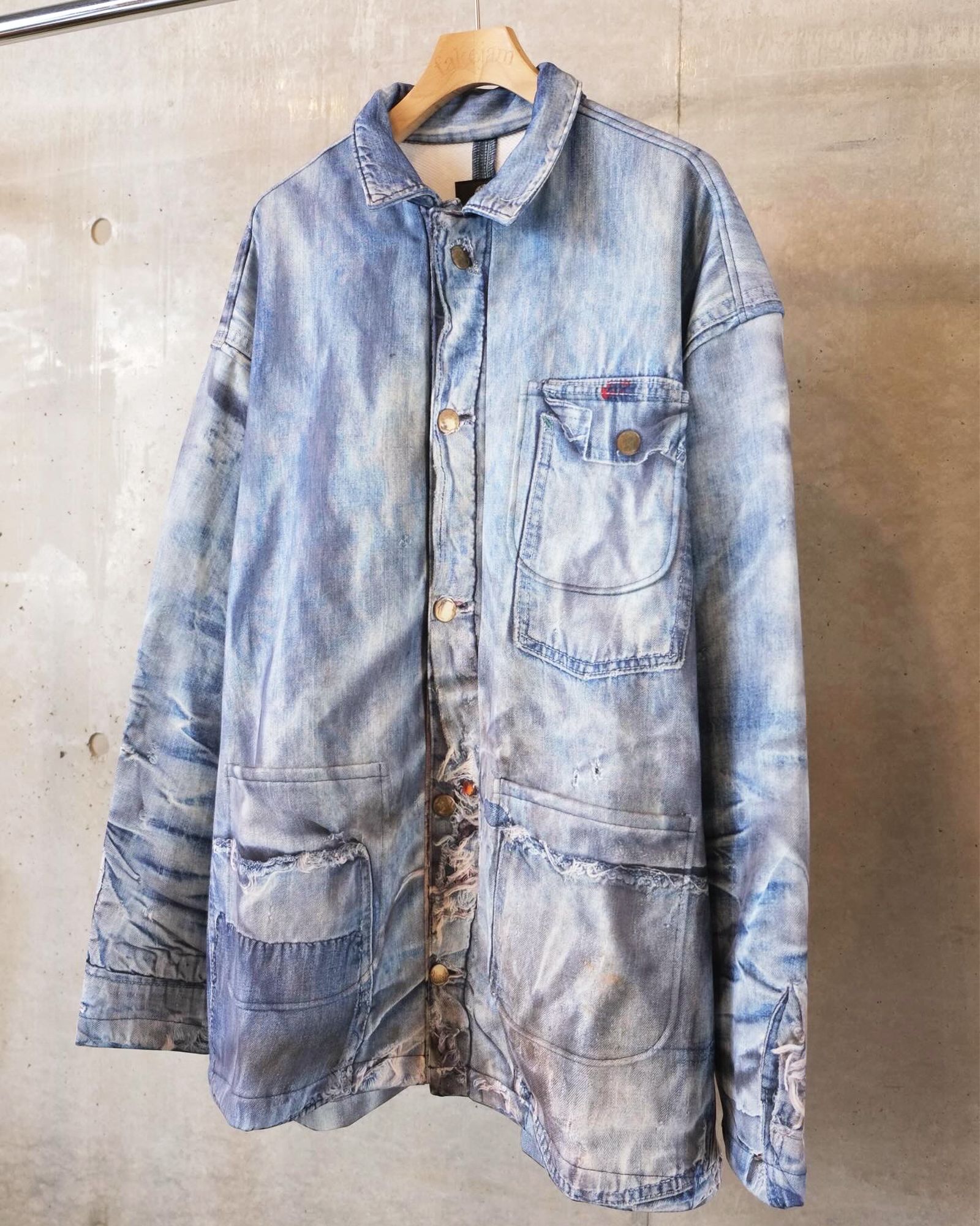 Denim Print Cover All
