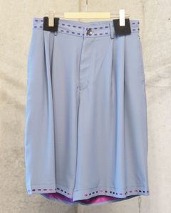 Laser Stitch Short Pants