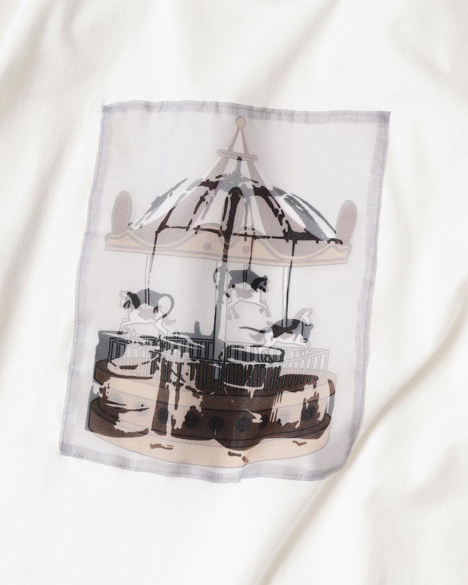 3D Merry Go Round Tee <amok×MAMES×MEDICOM TOY>