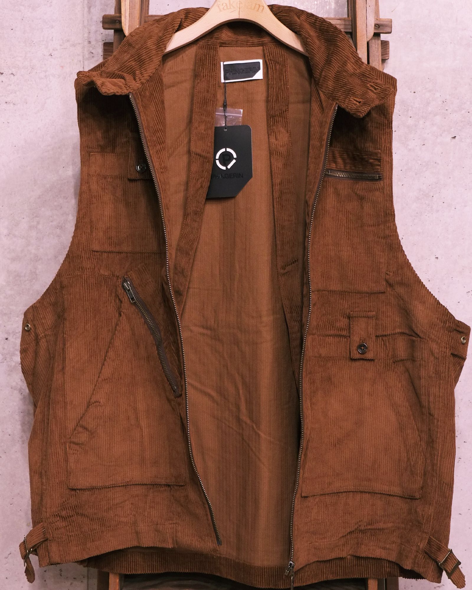 Double Cord Jacket / コーデュロイジャケット / ブラウン / PD-262-JK-041