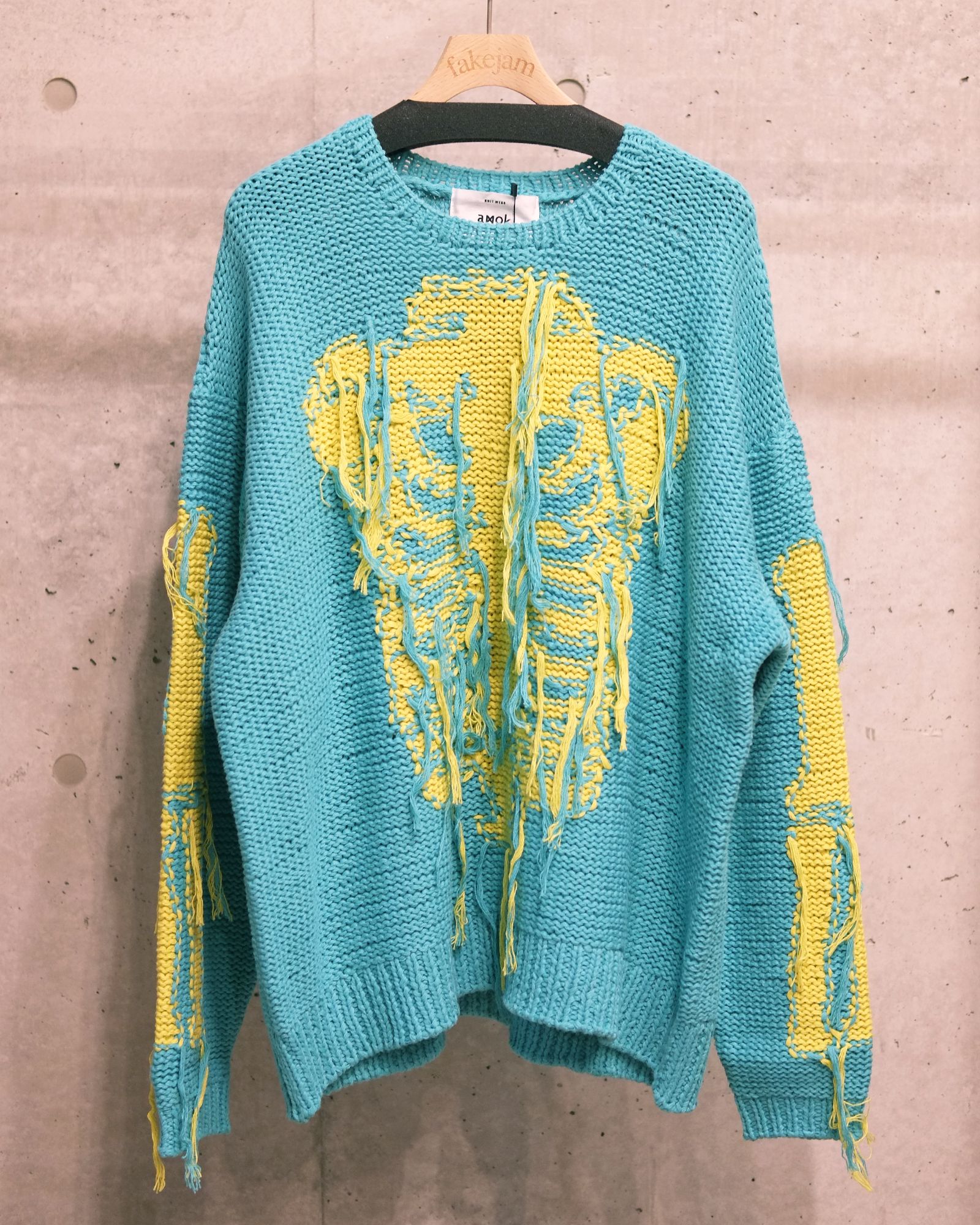 AMOK Bone Knit Fakejam   PDoUr9iyzdJd 